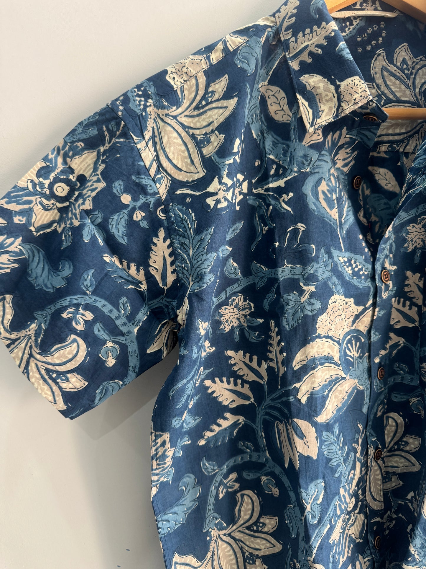 Blue Orchid | Premium Half Sleeve Pure Cotton Shirt