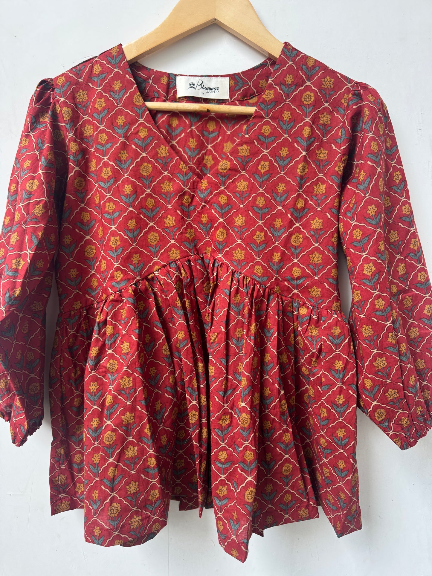 Rani Jaal Top | Premium Women's Peplum Tops