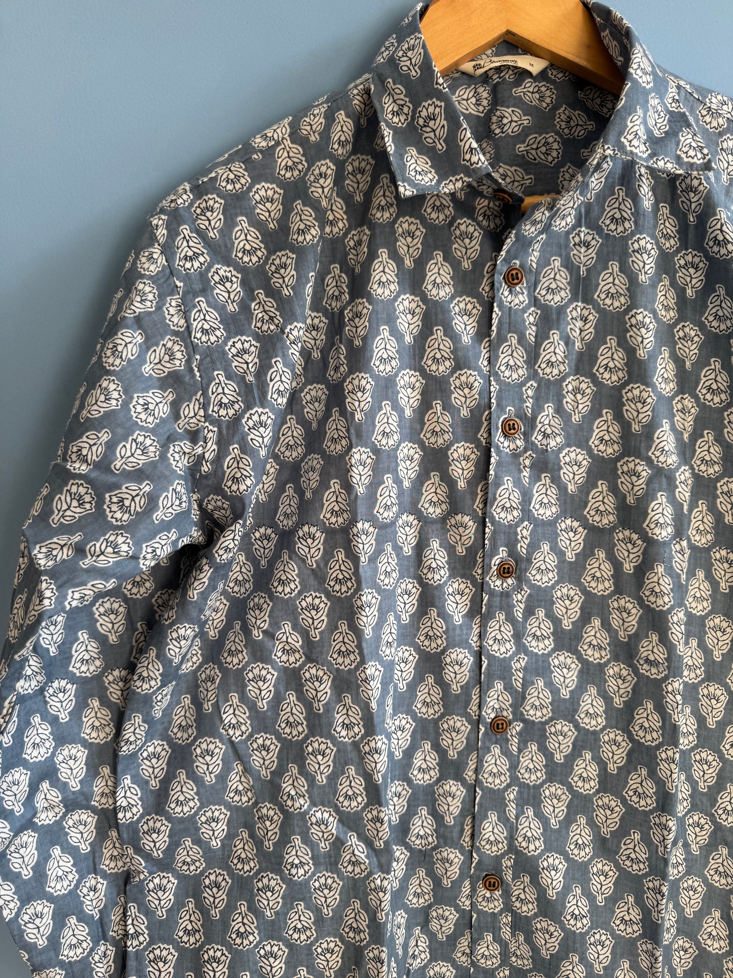 Zilzon | Men's Cotton Printed Shirt