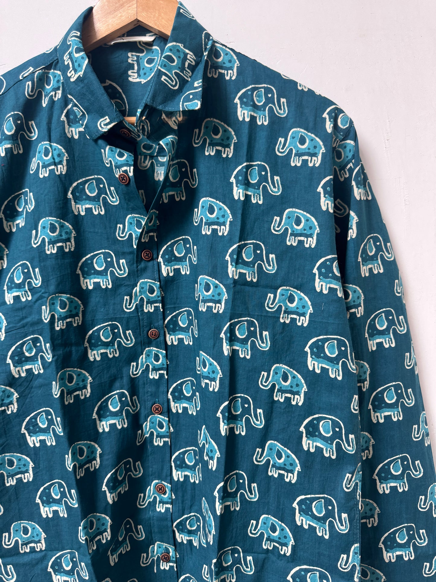 The Blue Tusker | Premium Men's Cotton Shirts