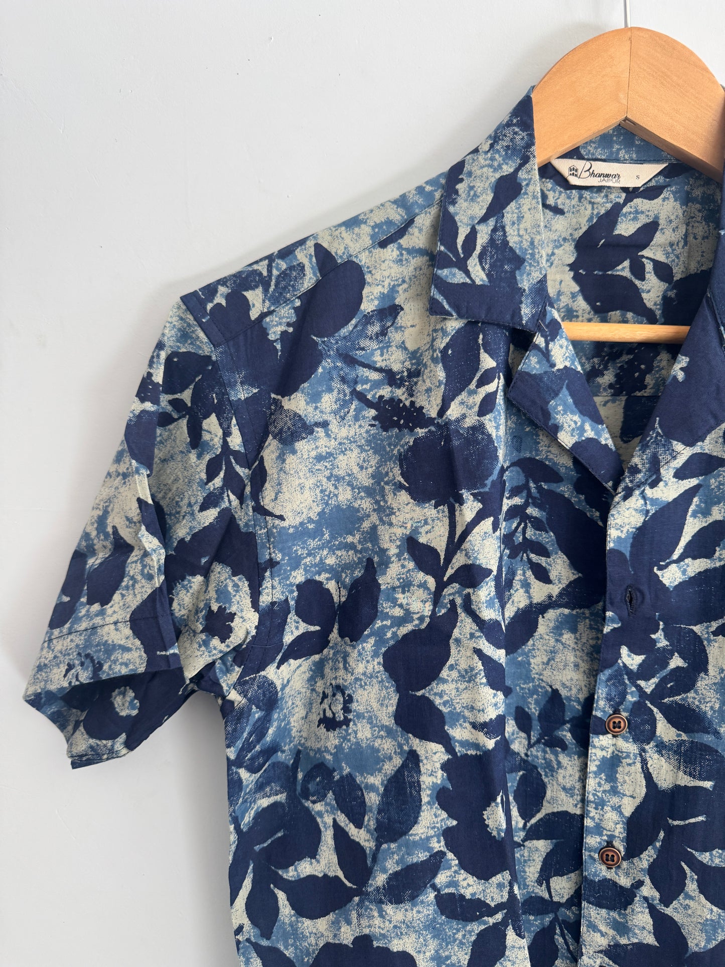 Lilac | Handblock Cotton Printed Shirt