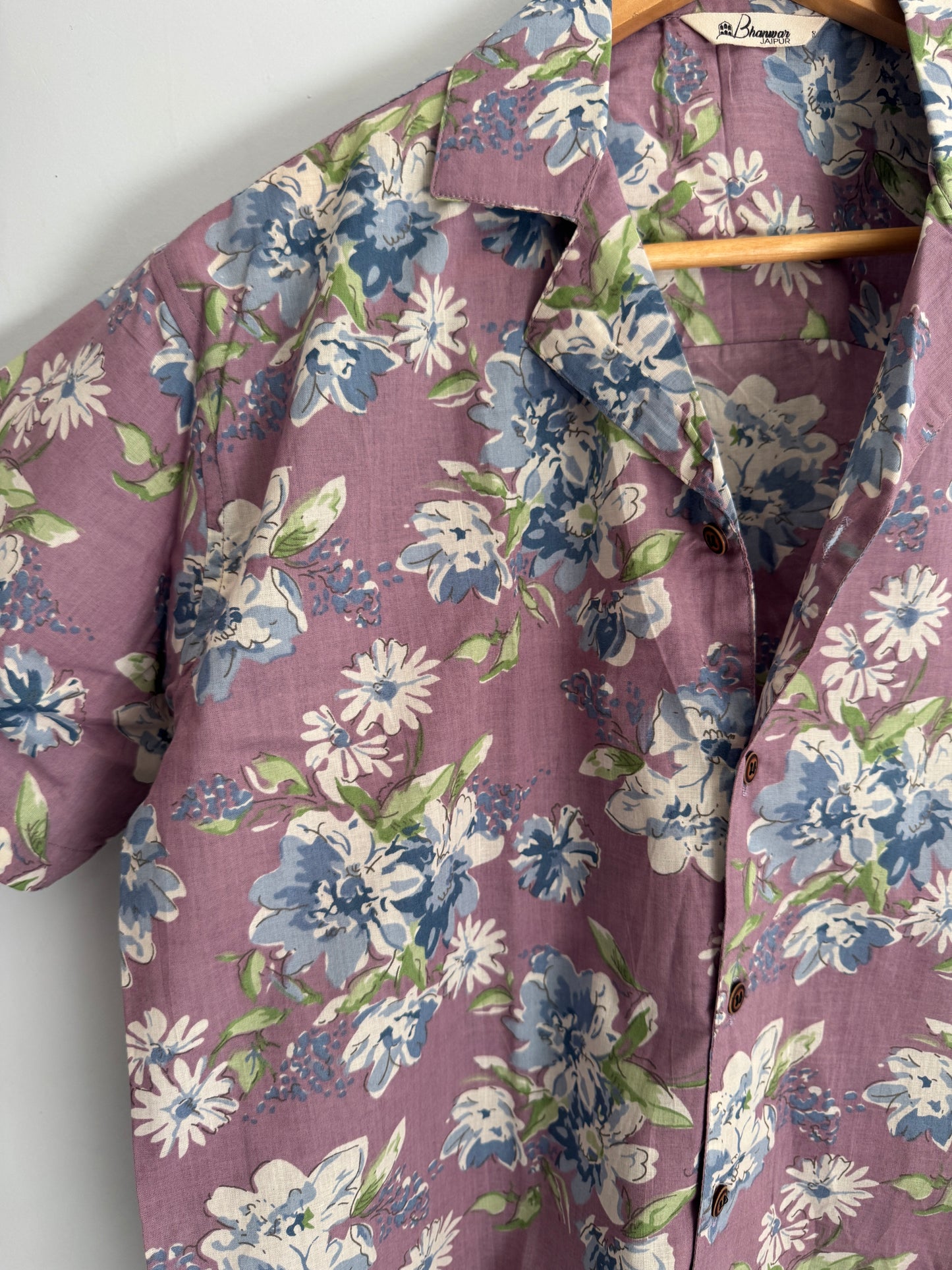 Clematis | Handblock Cotton Printed Shirts