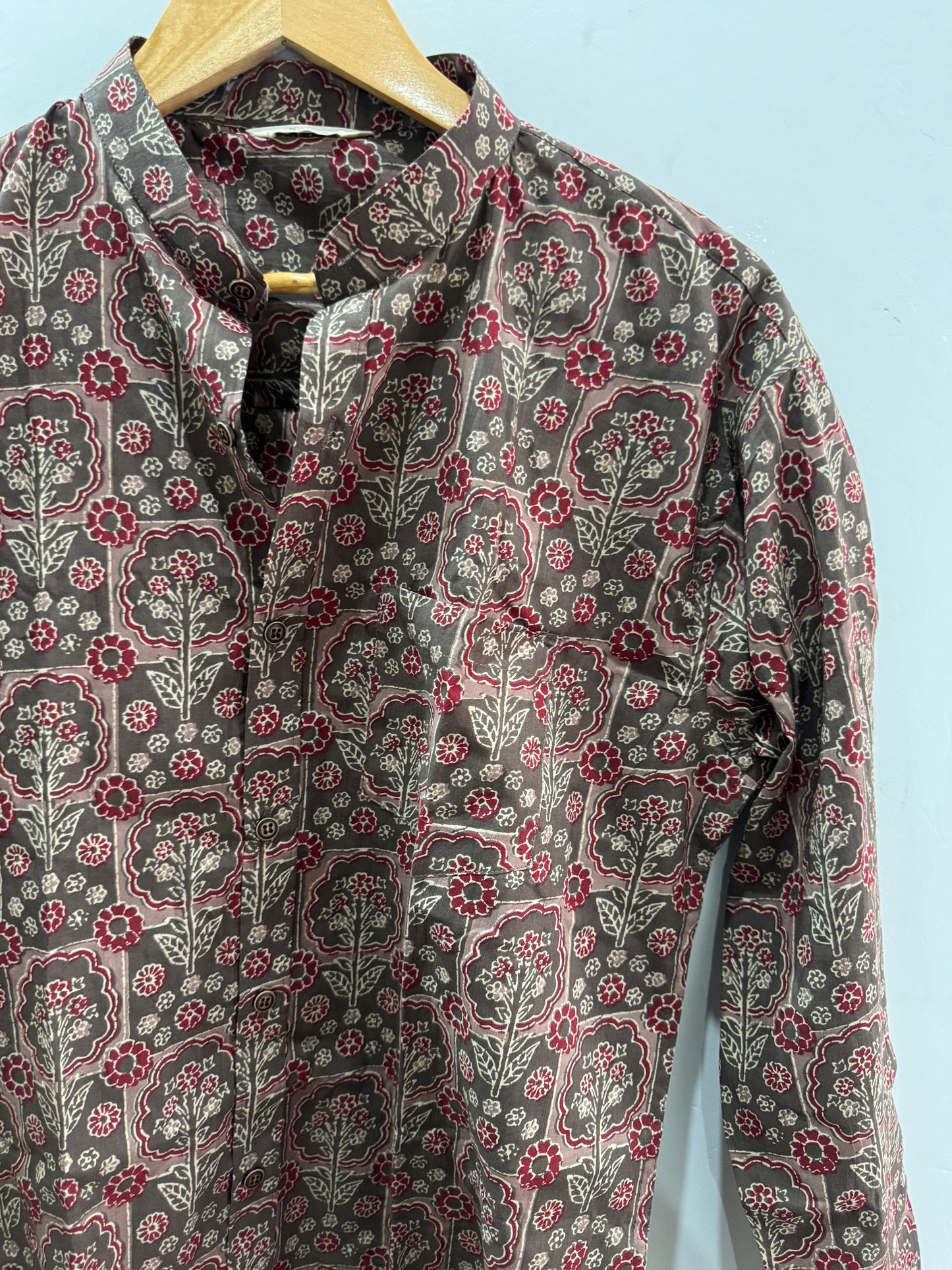 Canna Ajrakh | Finest Pure Cotton Men's Shirts