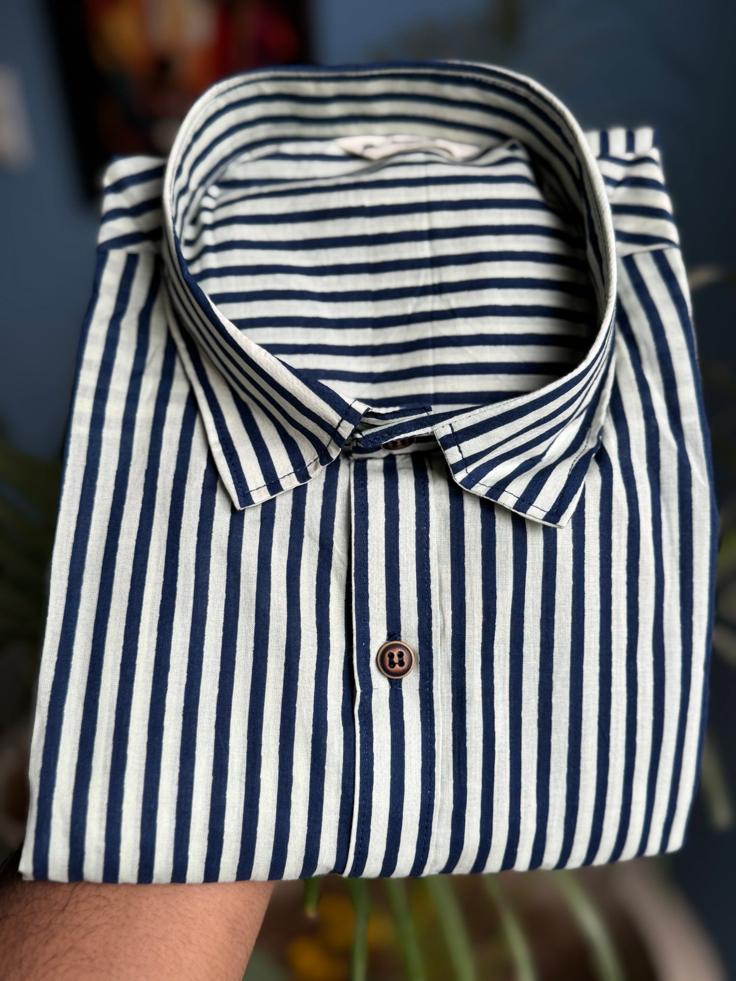 Supreme Stripes (Blue) | Finest Pure Cotton Men's Shirts