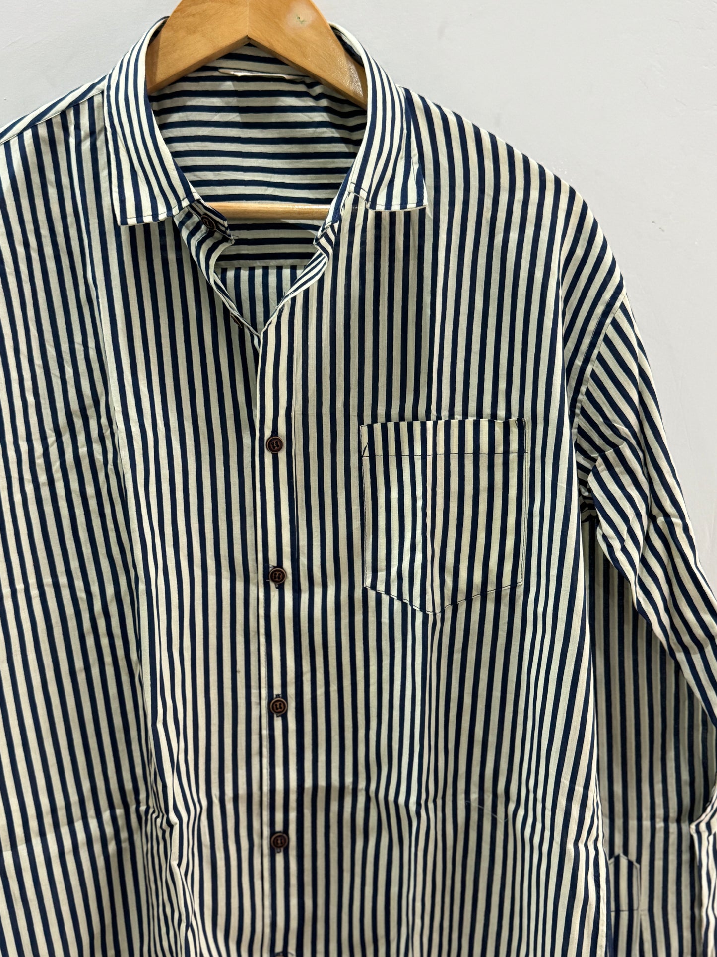 Supreme Stripes (Blue) | Finest Pure Cotton Men's Shirts