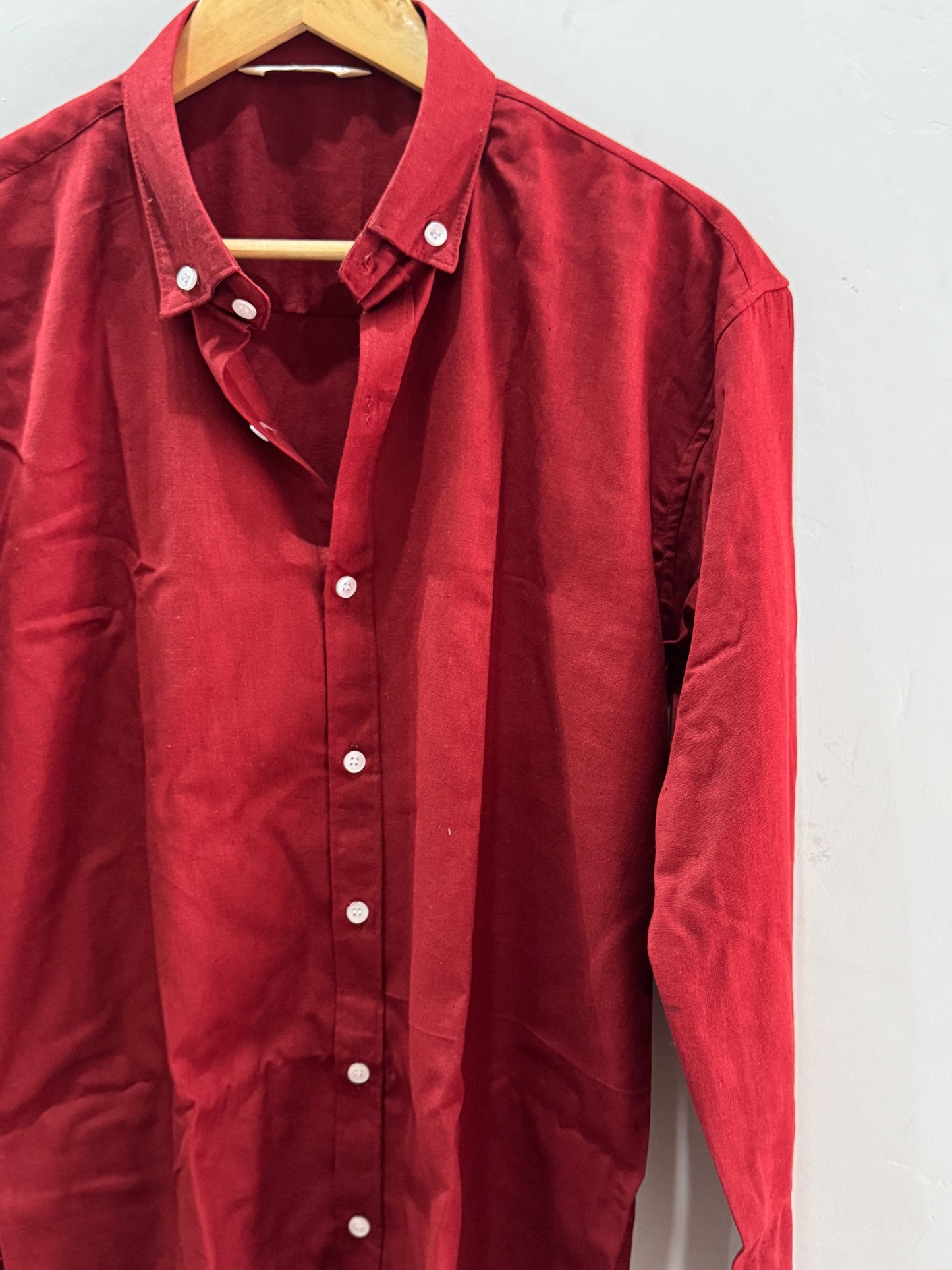 Dusty Marron | Finest Pure Linen Men's Shirts
