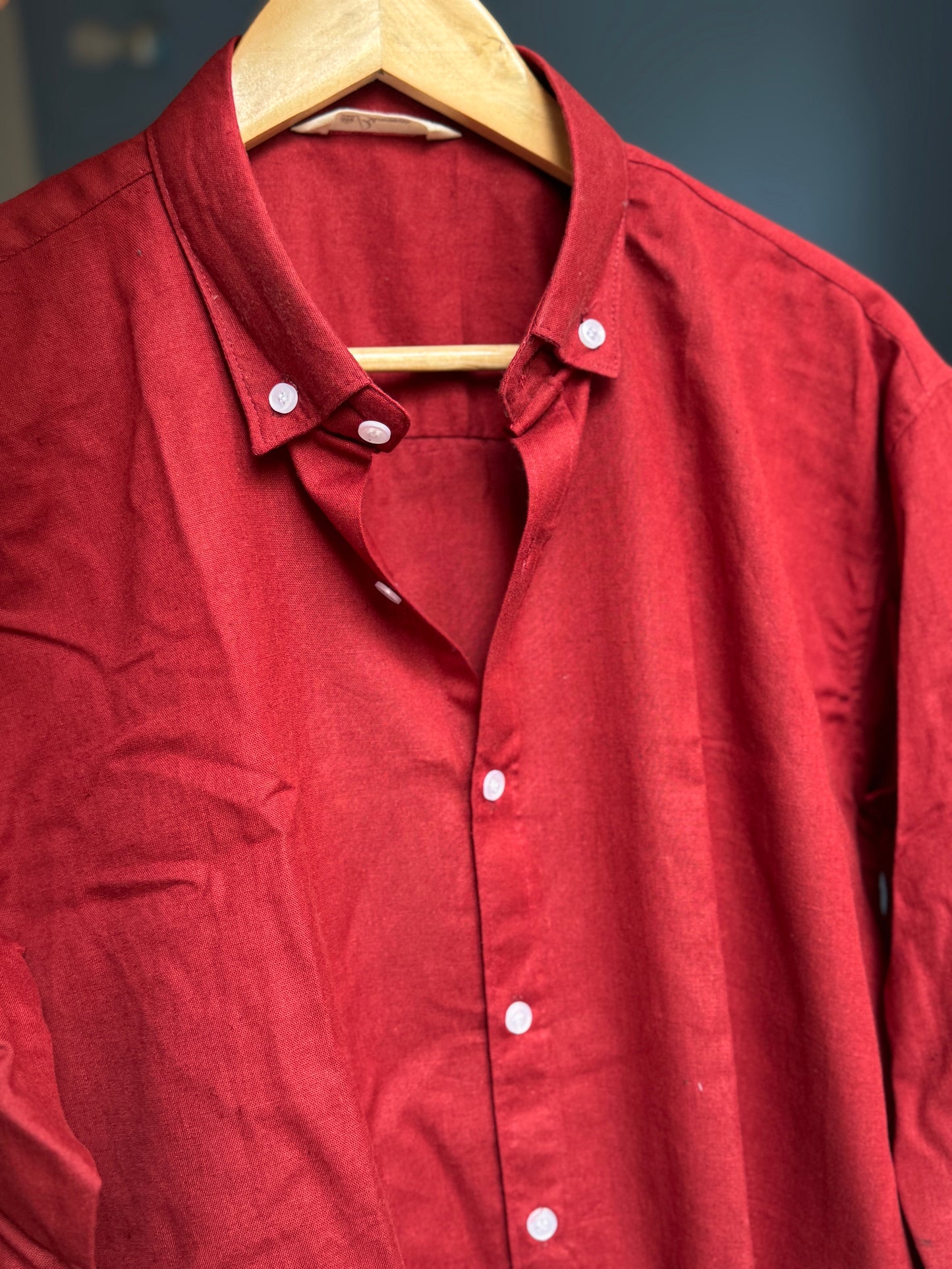 Dusty Marron | Finest Pure Linen Men's Shirts