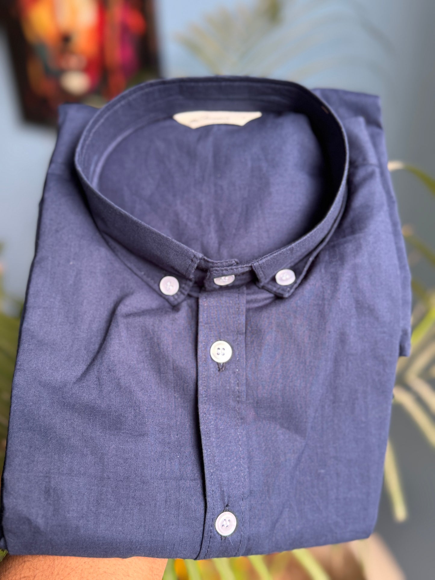 Navy Blue | Finest Pure Cotton Men's Shirts