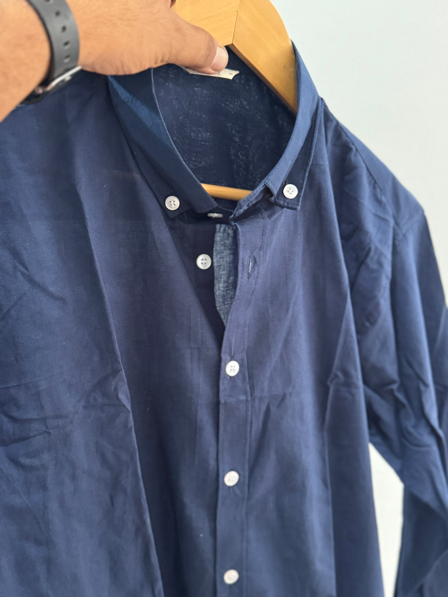 Navy Blue | Finest Pure Cotton Men's Shirts