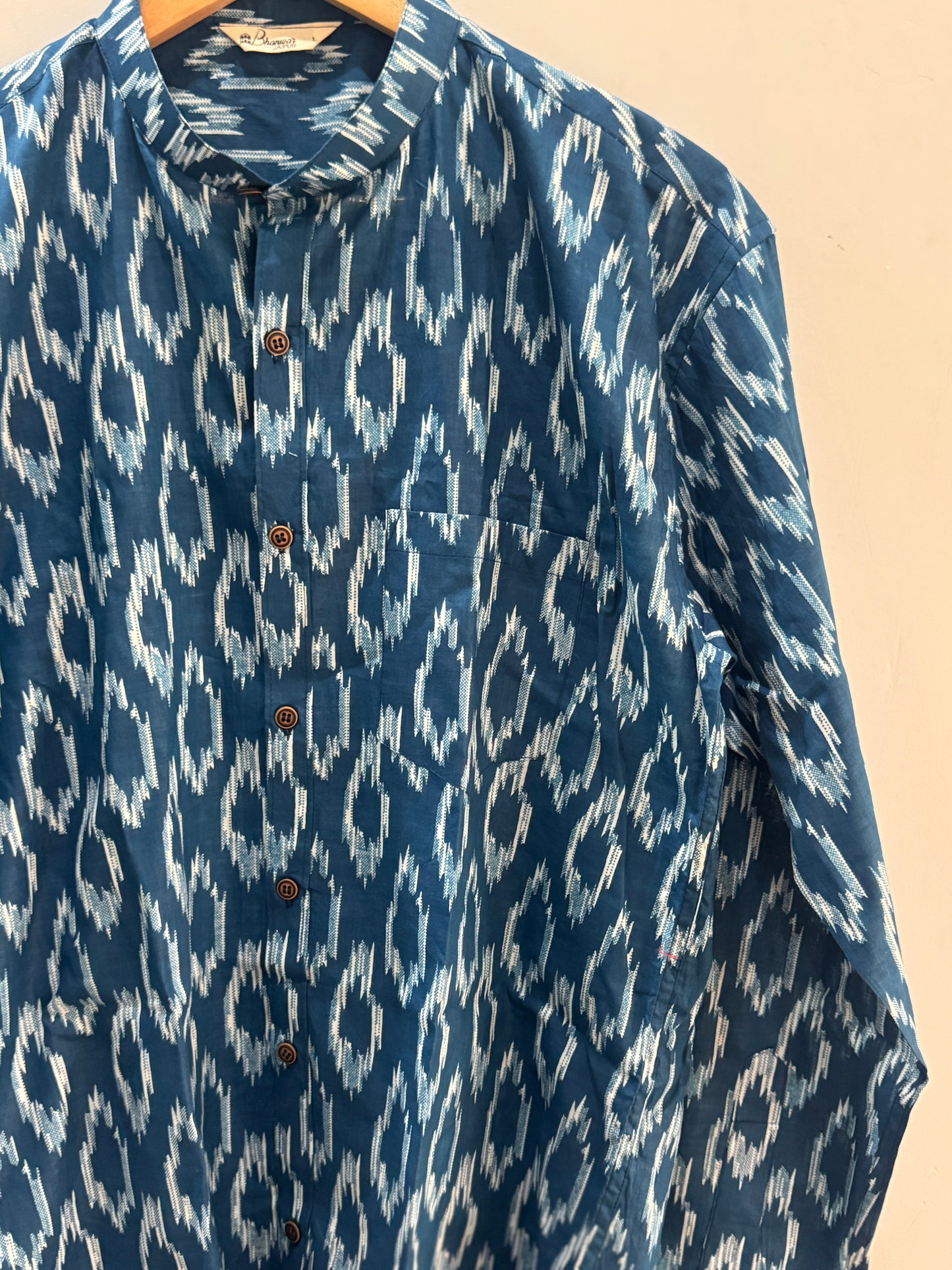 Ikkat Art | Finest Pure Cotton Men's Shirts
