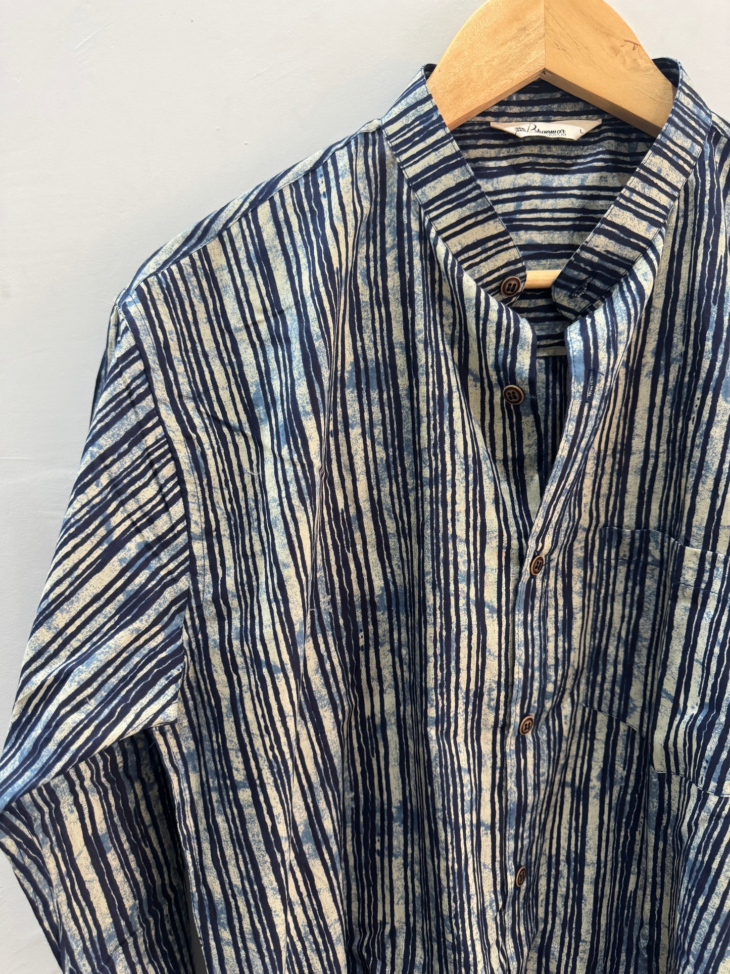 Abstract Fine| Mandarin | Finest Pure Cotton Men's Shirts