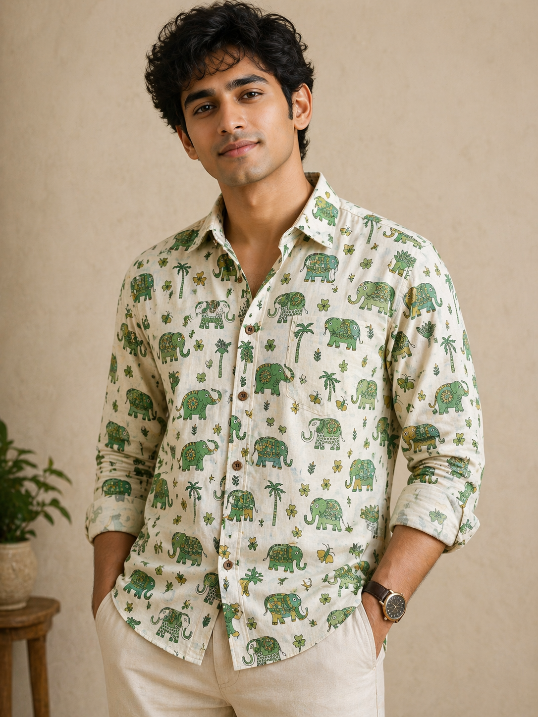 Tropical Gaj | Premium Men's Cotton Shirts