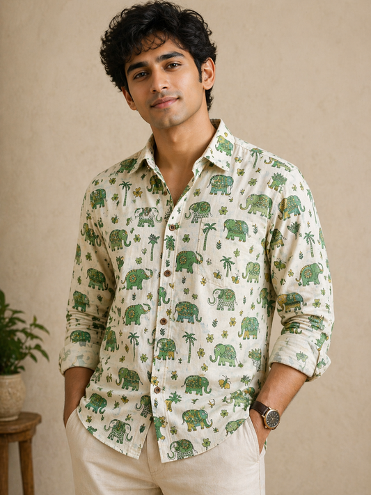 Tropical Gaj | Premium Men's Cotton Shirts