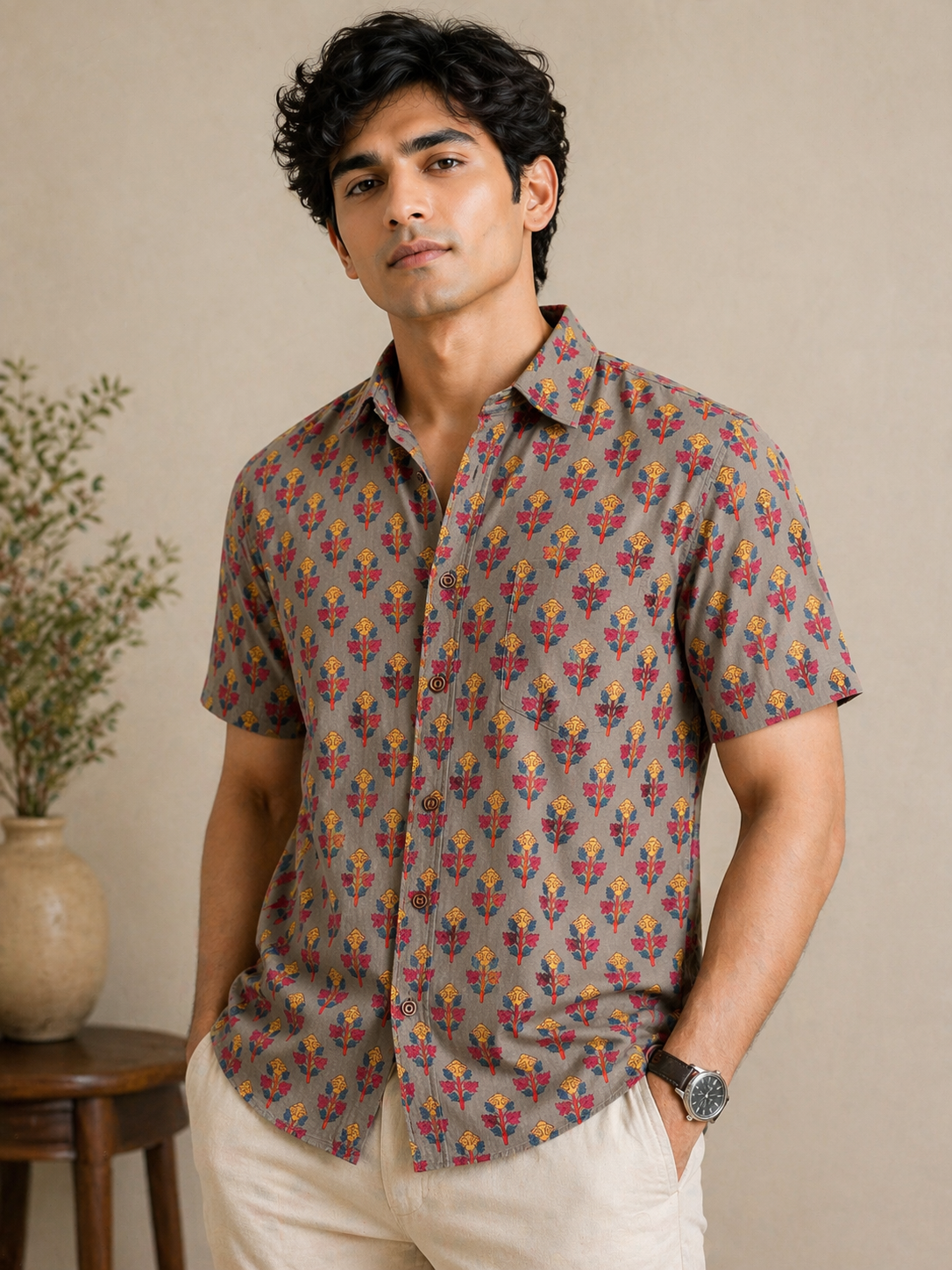 Saffron Grove | Premium Men's Cotton Shirts