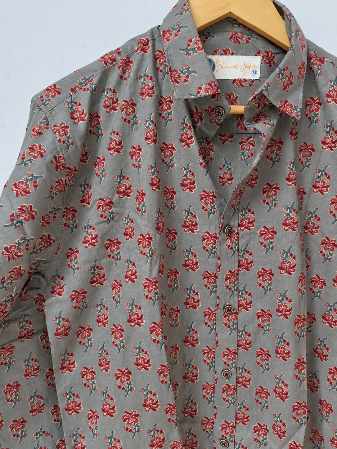 Azaar Floral Premium Shirt | Pure Cotton Printed Shirts