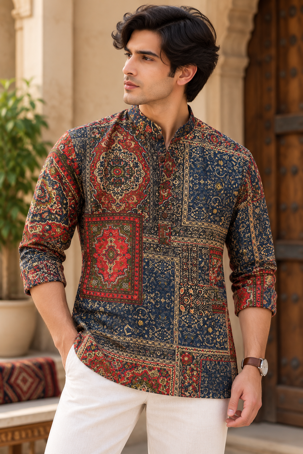 Medic Mosiac Heritage | Premium Short Kurta