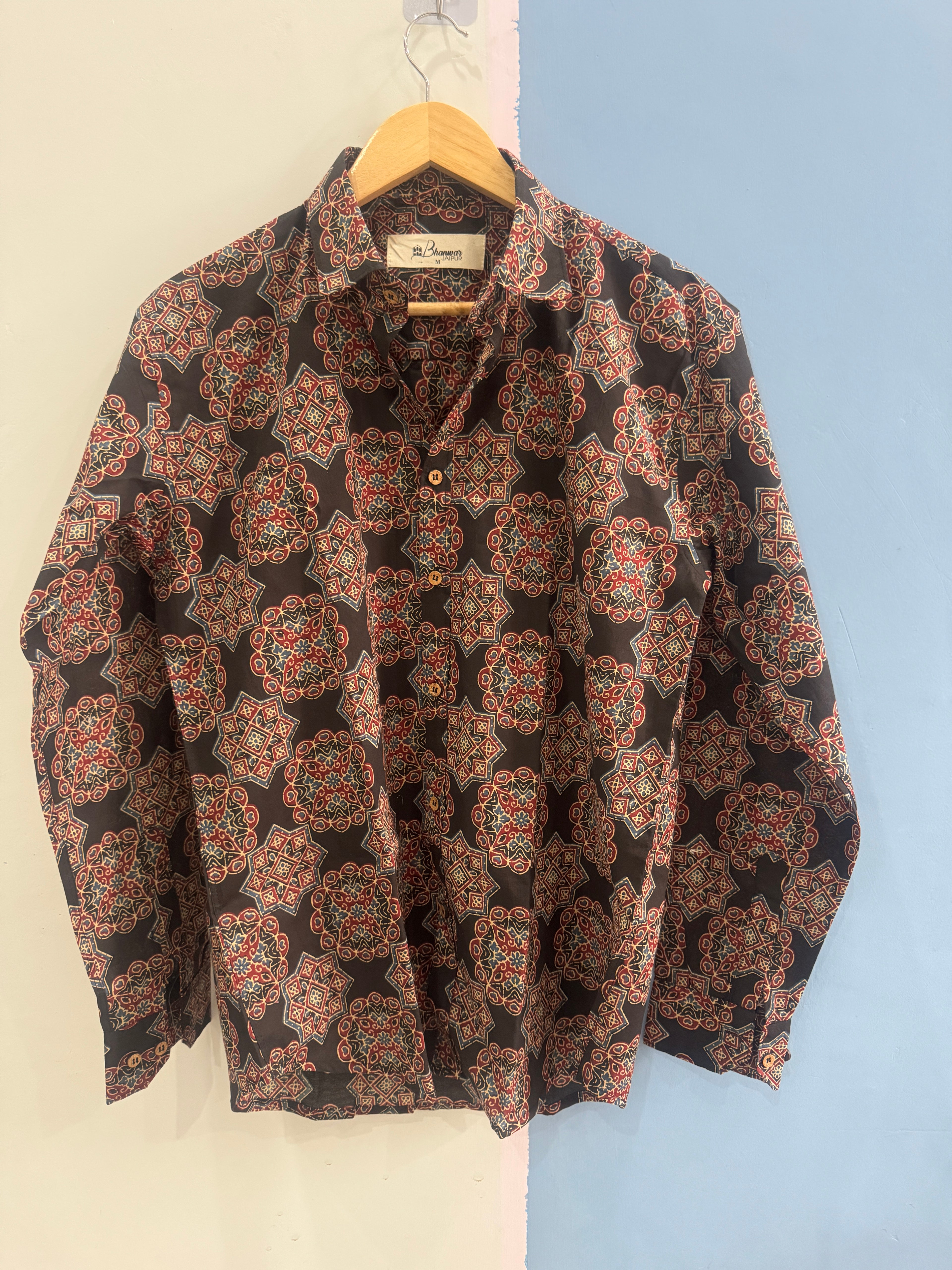 Ajrakh Mandala | Jaipuri Premium Cotton Shirts