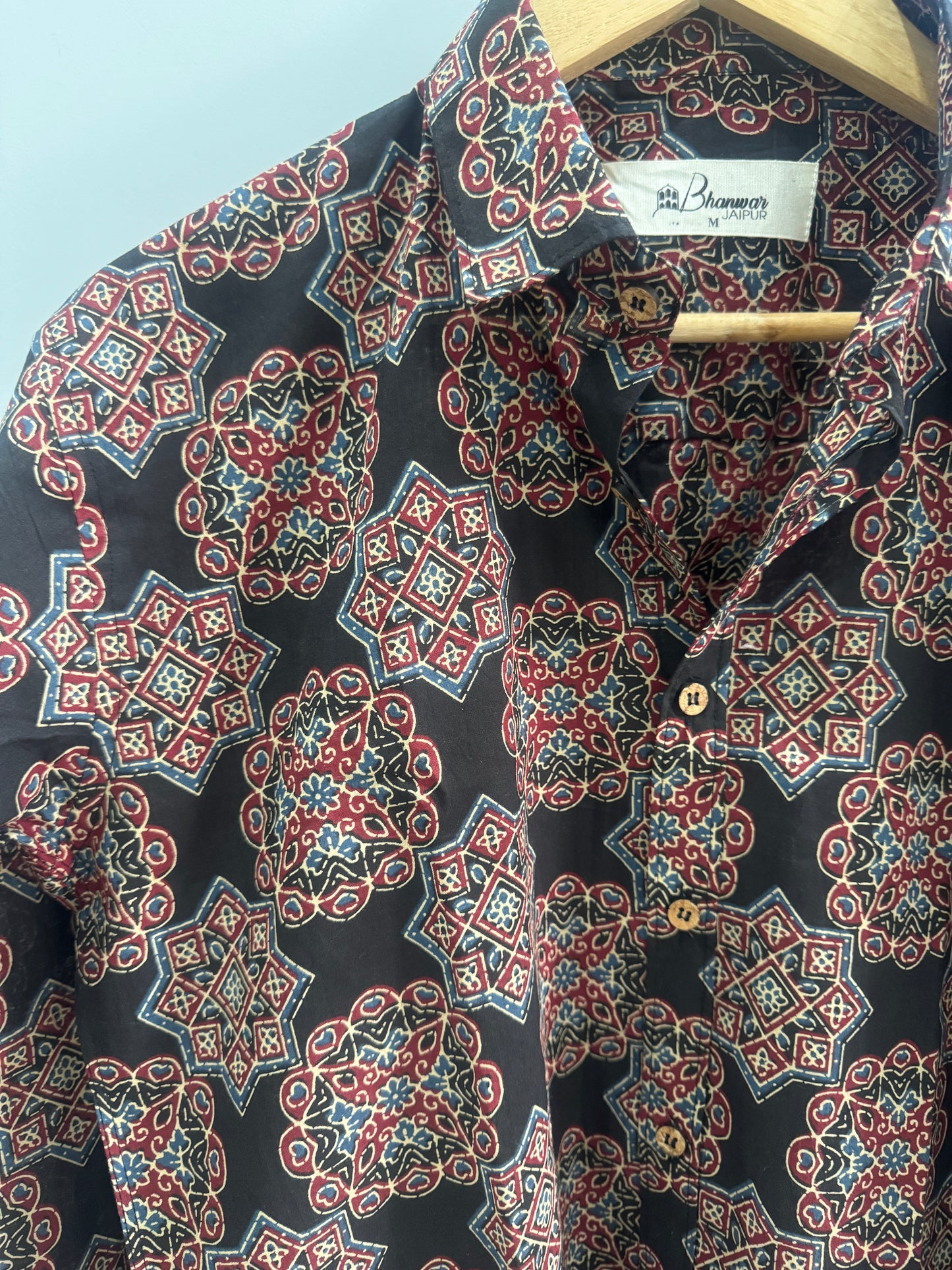 Ajrakh Mandala | Jaipuri Premium Cotton Shirts