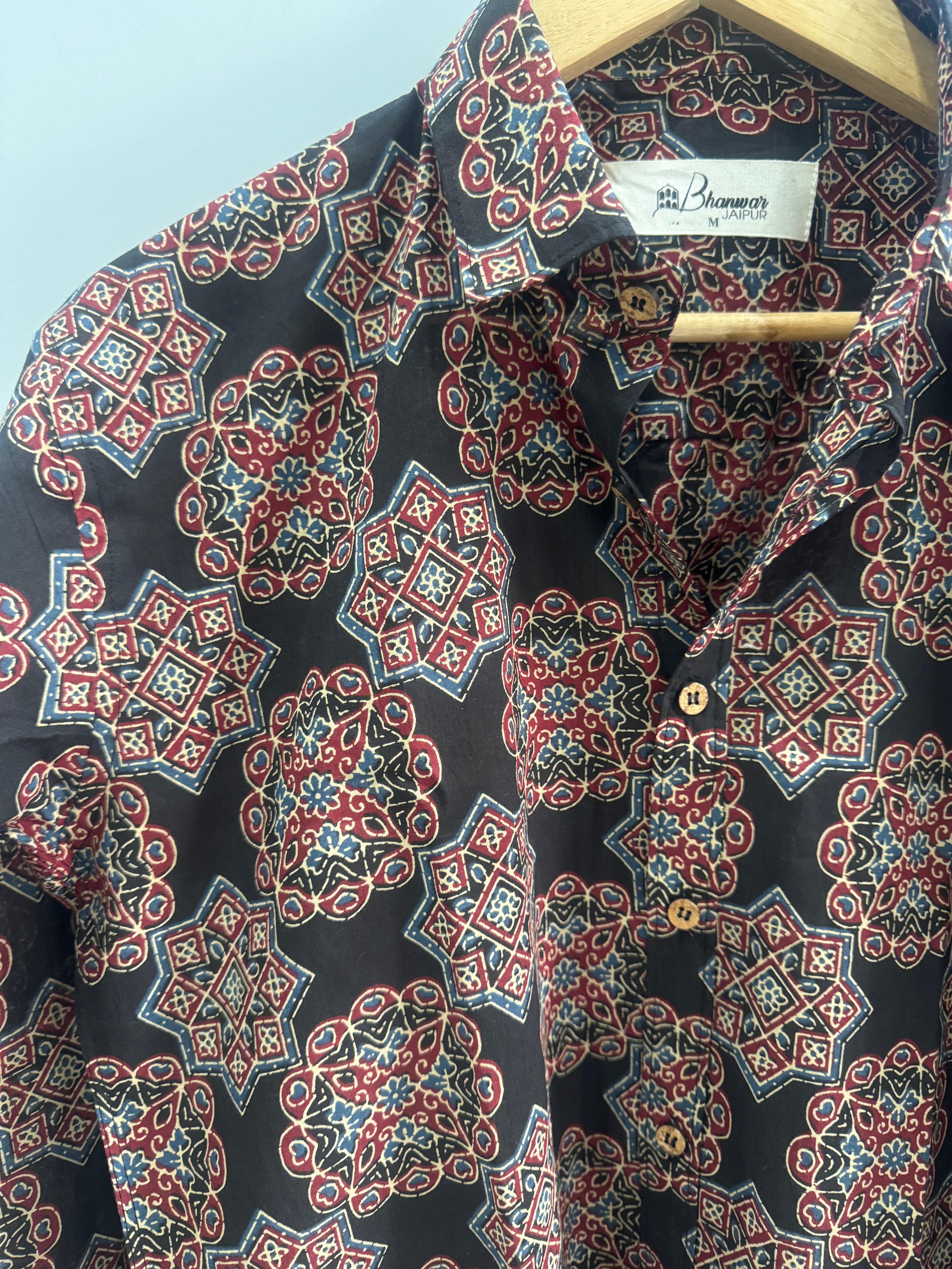 Ajrakh Mandala | Jaipuri Premium Cotton Shirts