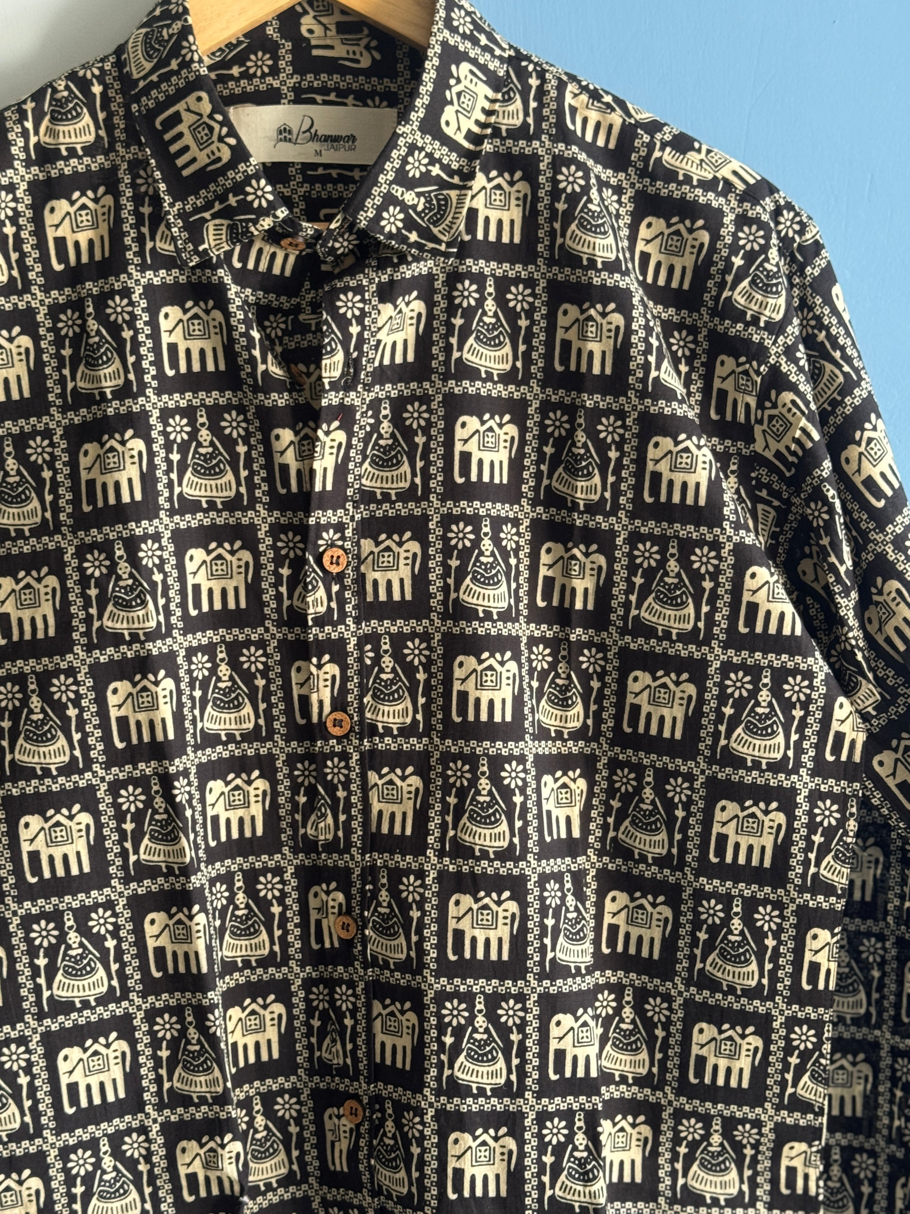 Midnight Caravan Shirt | Premium Mens Cotton Shirts