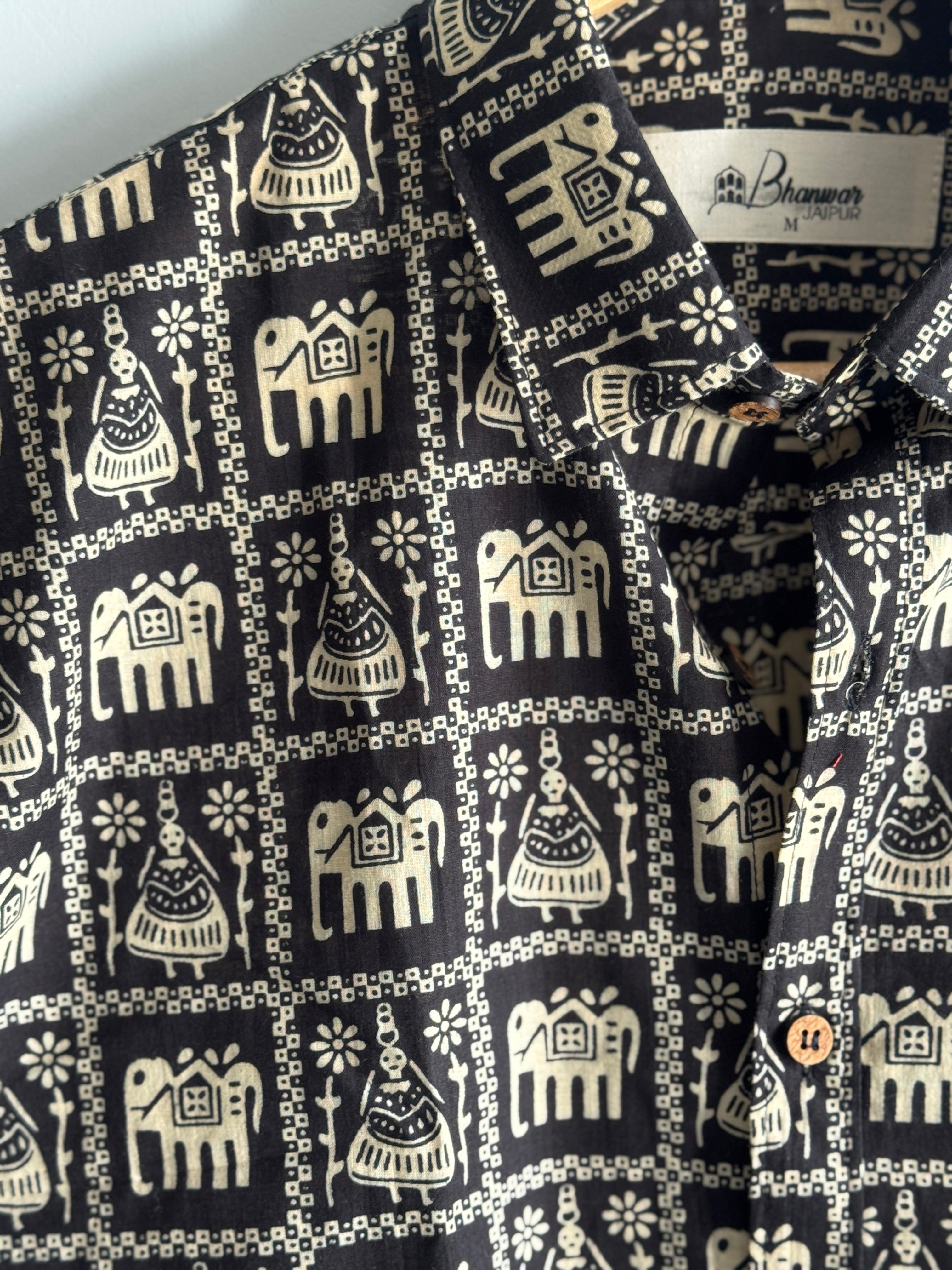 Midnight Caravan Shirt | Premium Mens Cotton Shirts