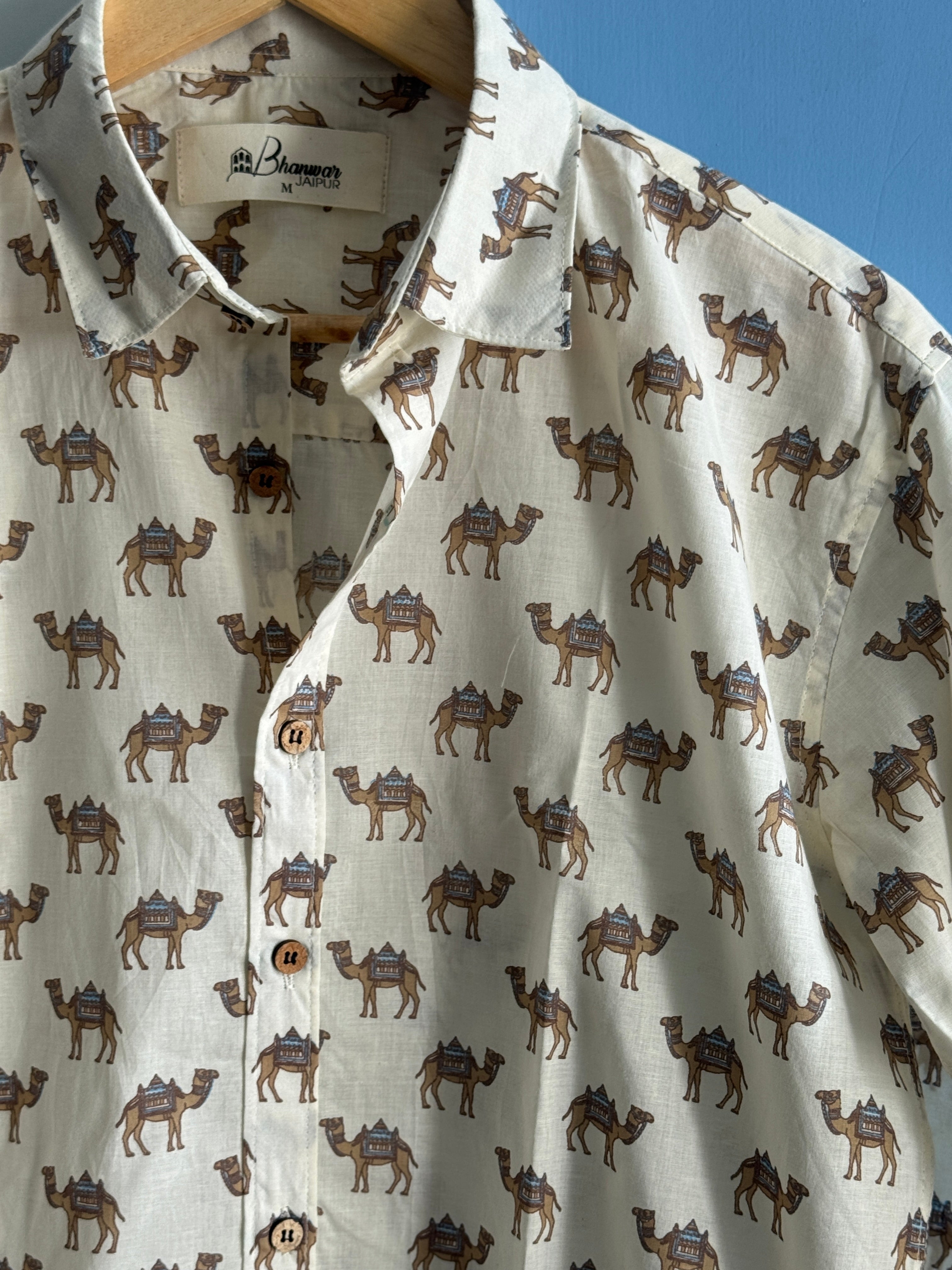 Jaisalmer Sand | Premium Mens Cotton Shirts