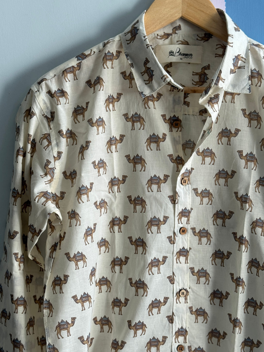 Jaisalmer Sand | Premium Mens Cotton Shirts