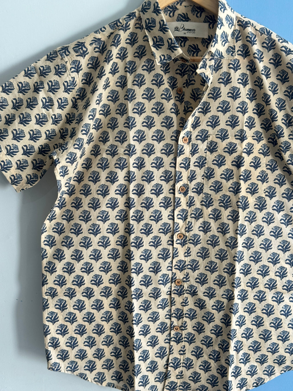 Indigo Buta Classic | Premium Cotton Shirts