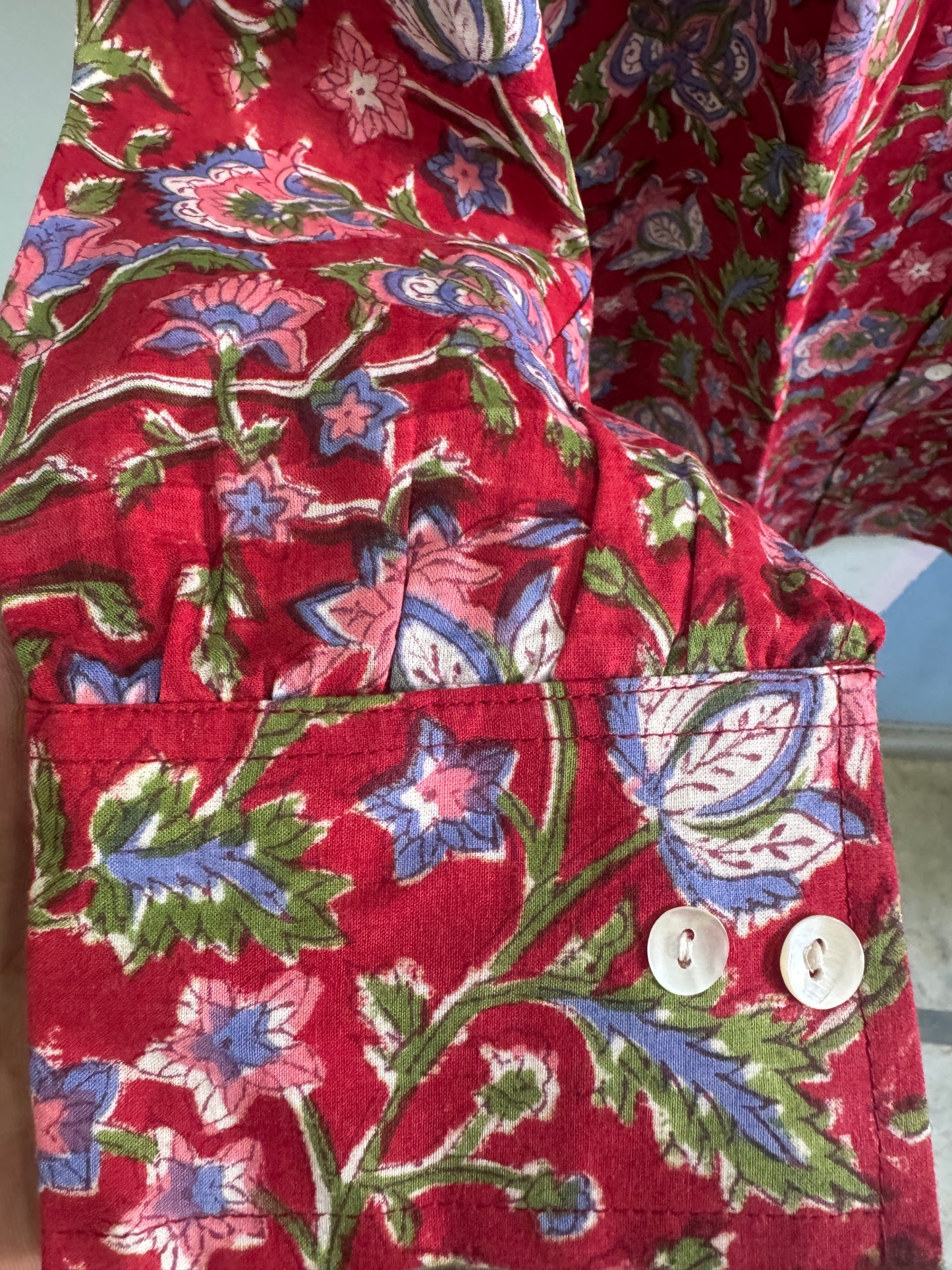 Rani Garden Bloom Shirt | Women's Handblocked Printed Shirts