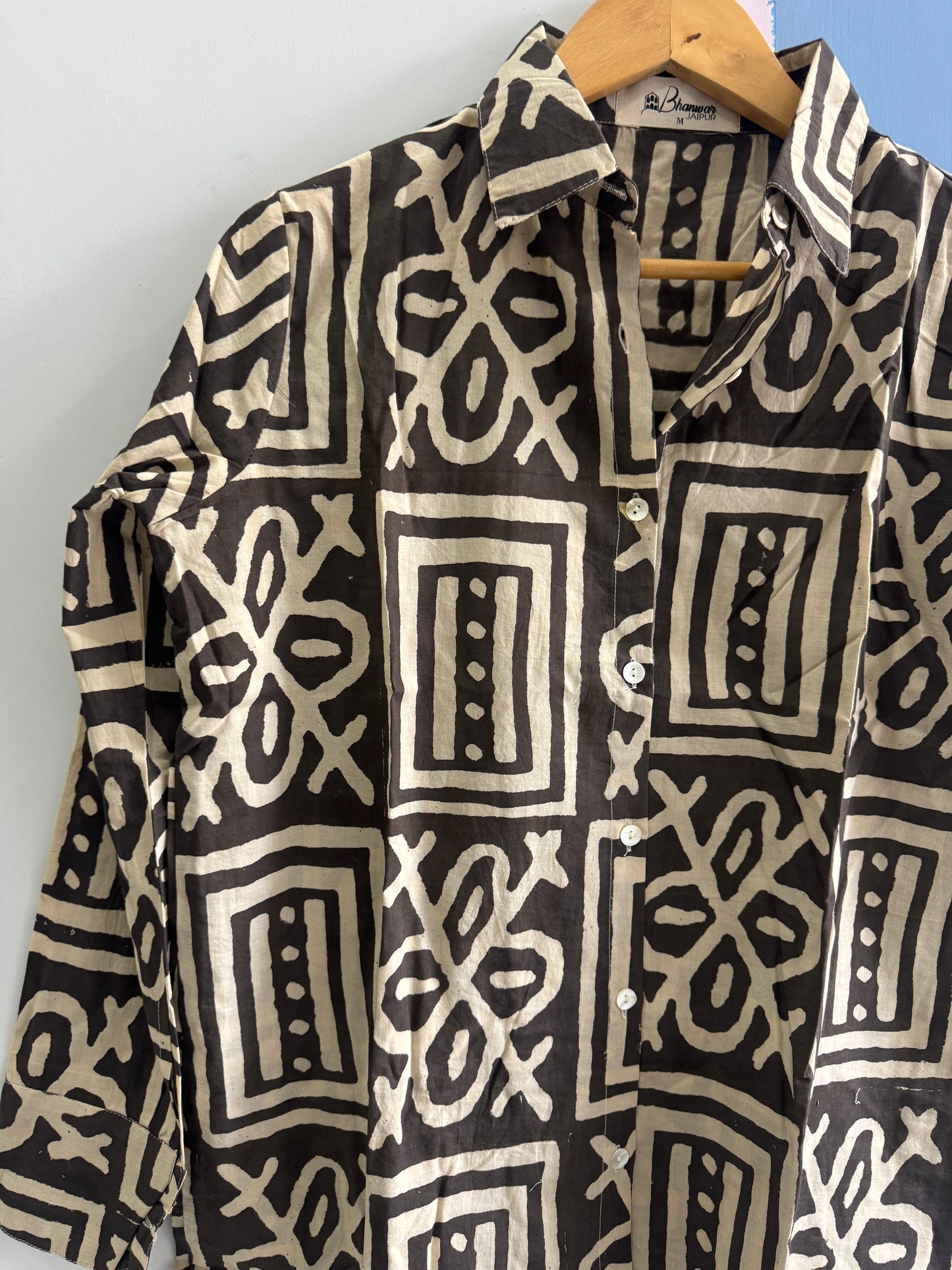 Midnight Tribe Shirt | Women's Handblocked Printed Shirts