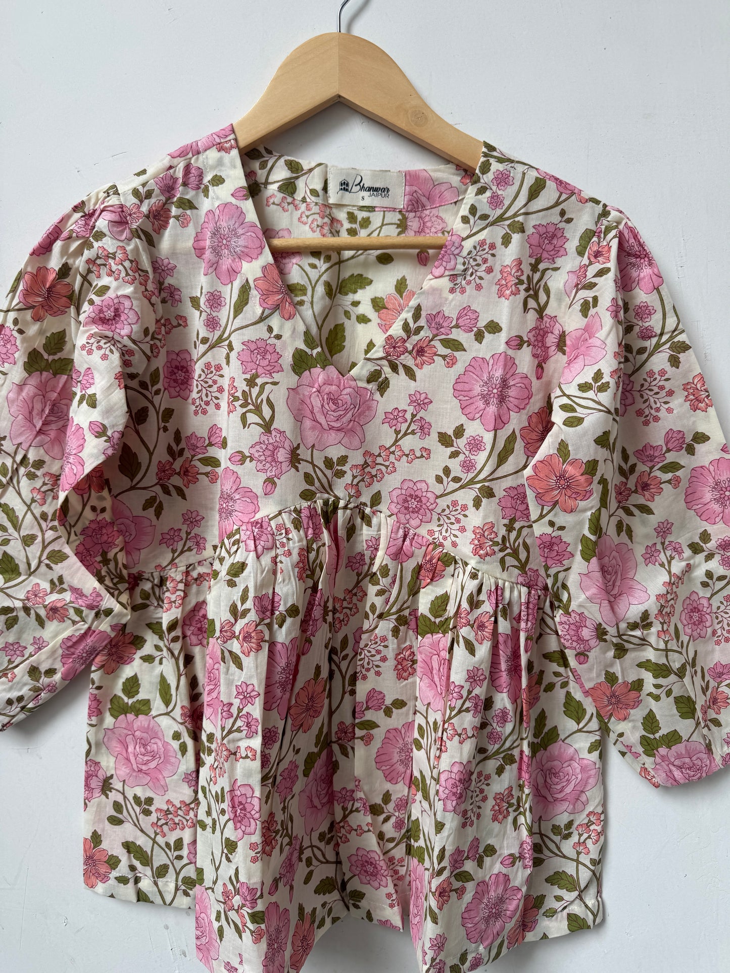 Rose Garden Top | Premium Women's Peplum Tops
