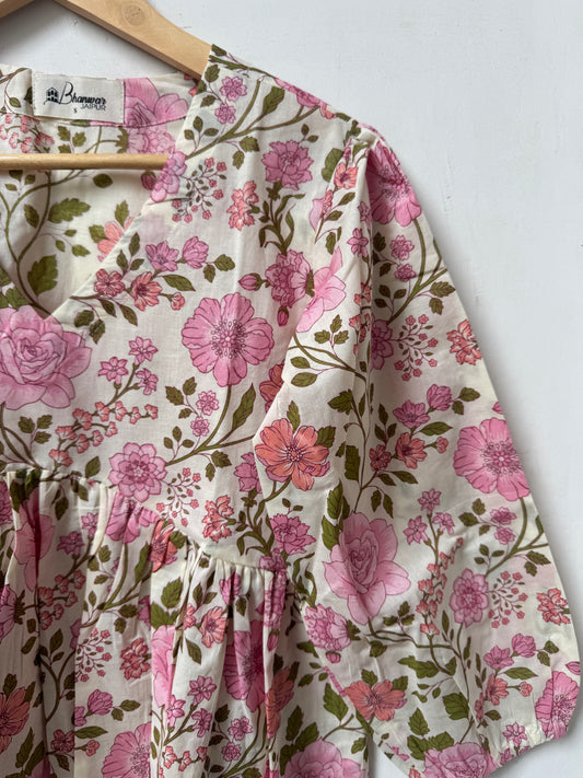 Rose Garden Top | Premium Women's Peplum Tops