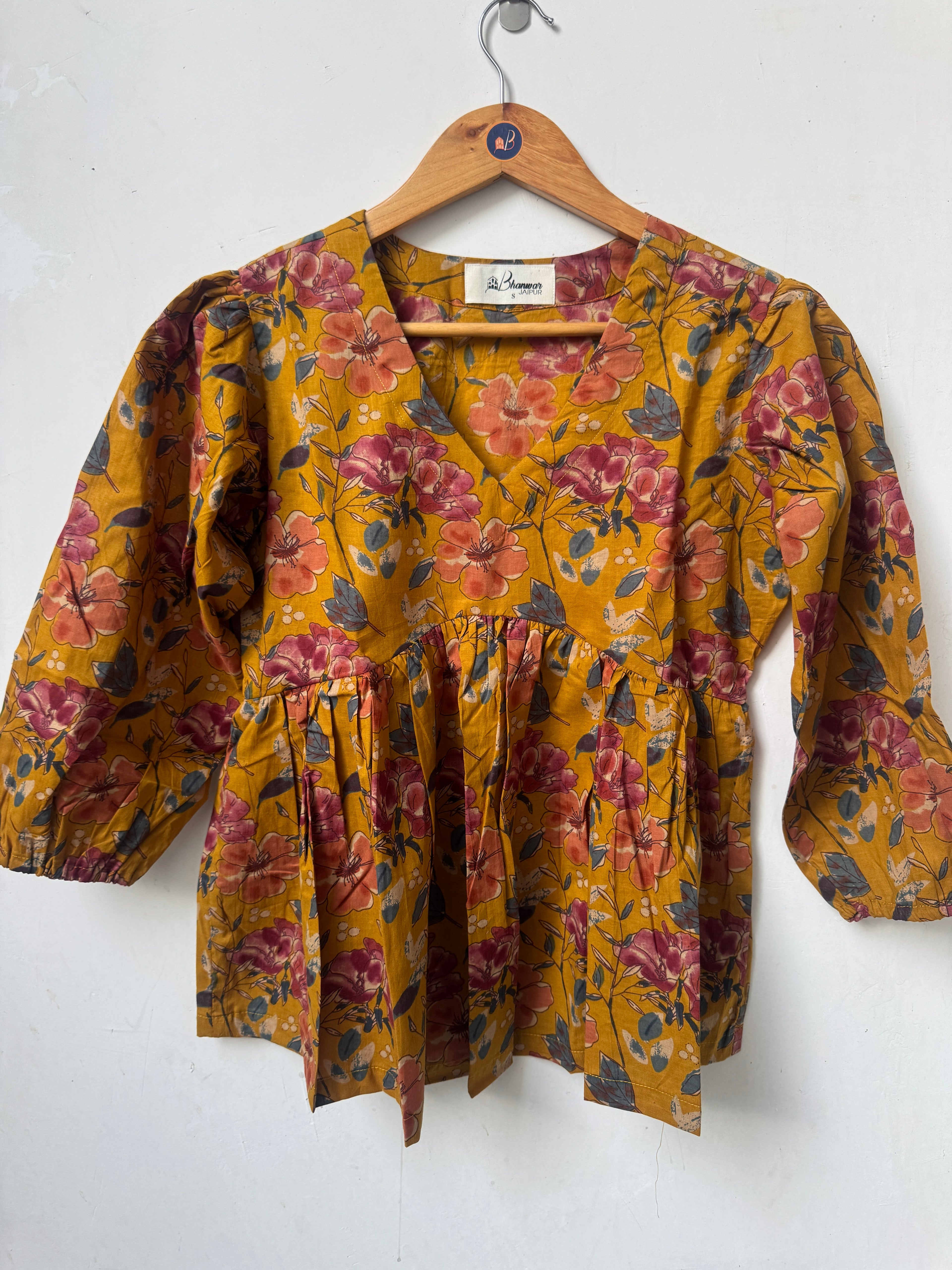 Sunrise Petal Top | Premium Women's Peplum Tops