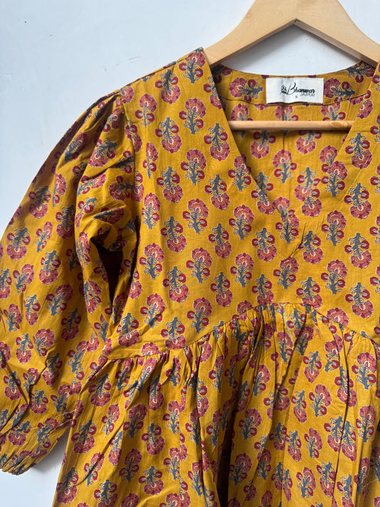 Amber Garden Top | Premium Women's Peplum Tops