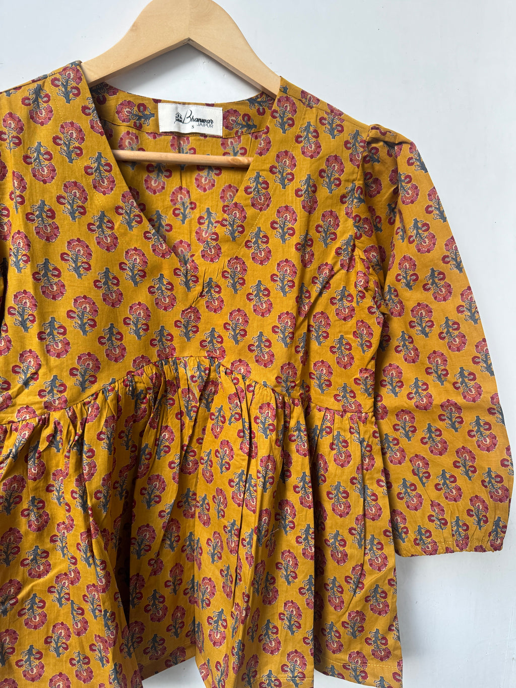 Amber Garden Top | Premium Women's Peplum Tops