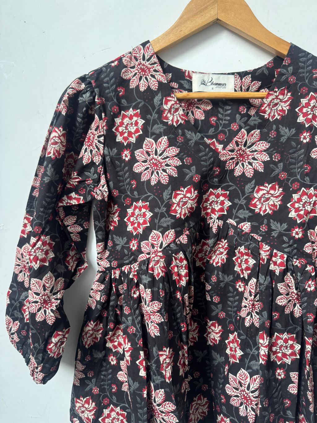 Noir Gulzar Top | Premium Women's Peplum Tops