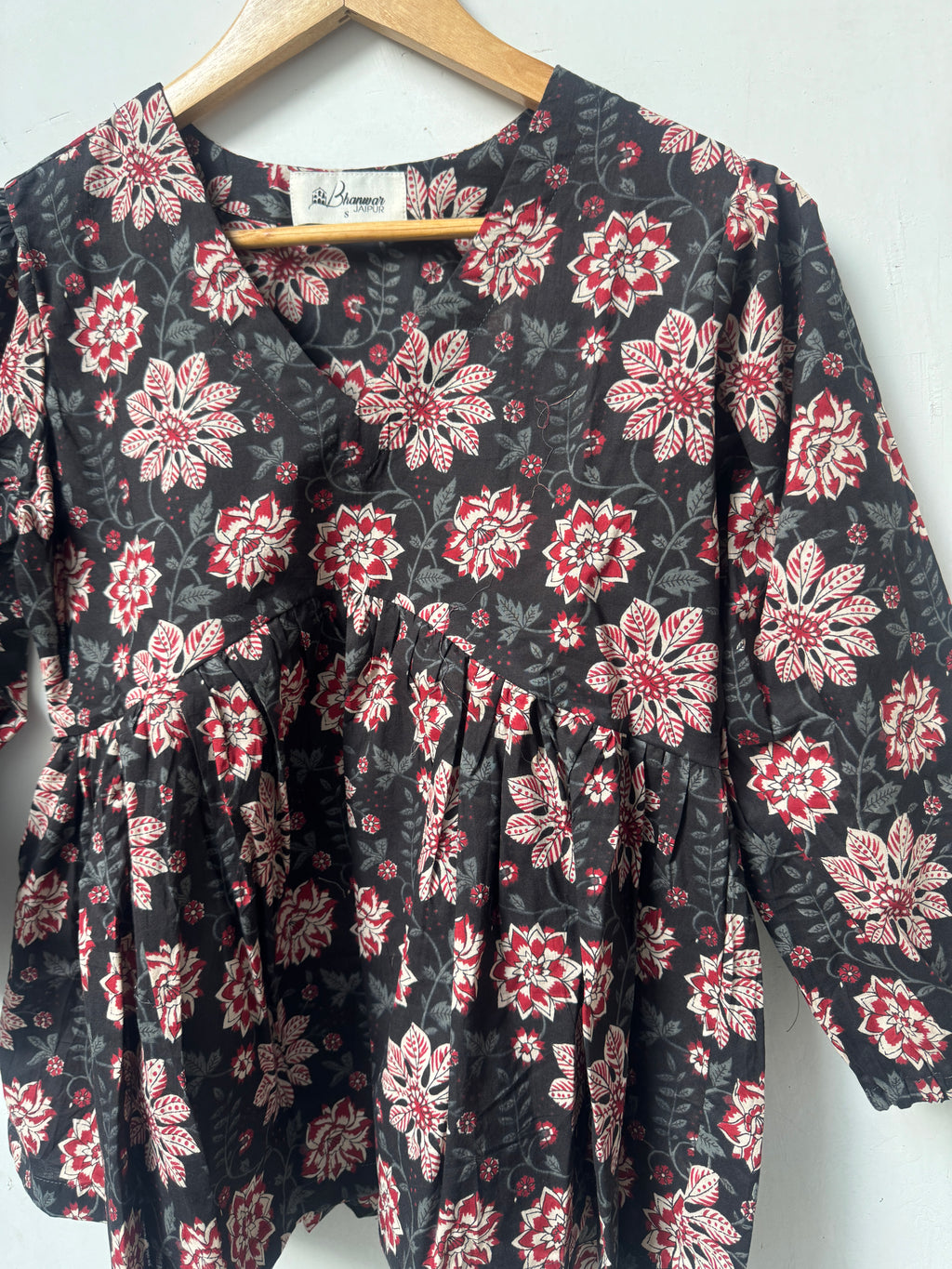 Noir Gulzar Top | Premium Women's Peplum Tops