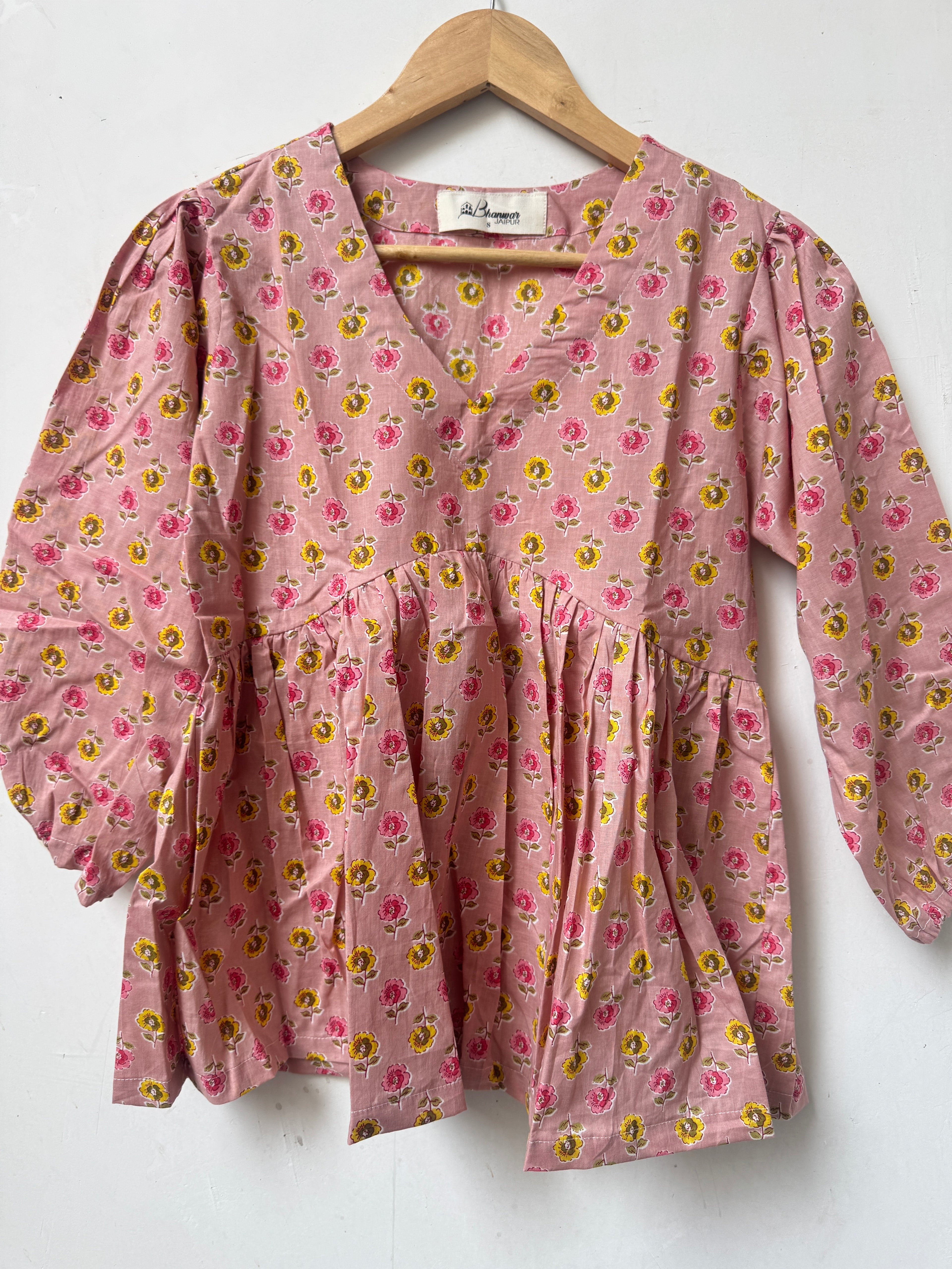 Noor Gul Top | Premium Women's Cotton Peplum Tops