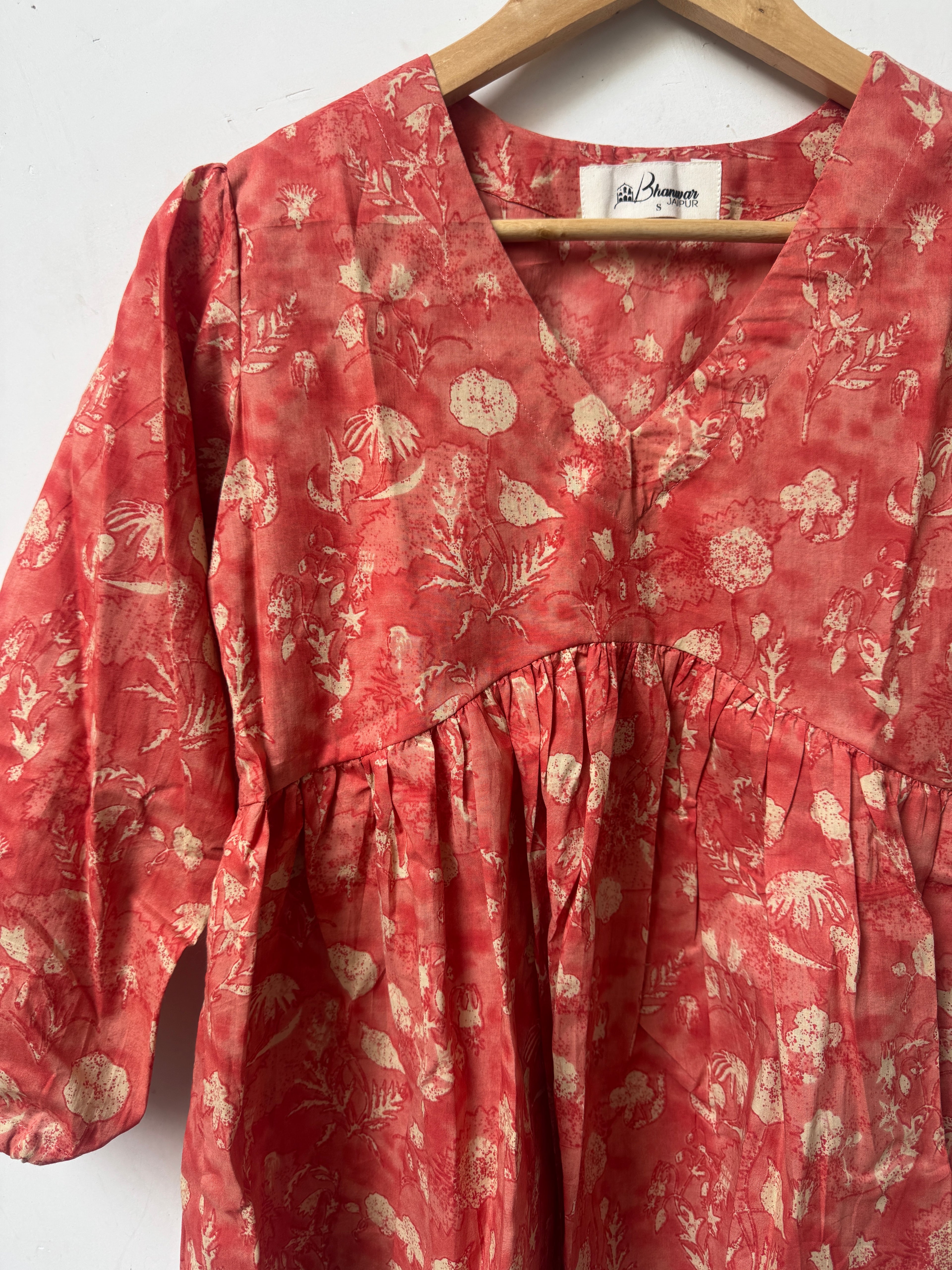 Gulnaar Top | Premium Women's Cotton Peplum Tops
