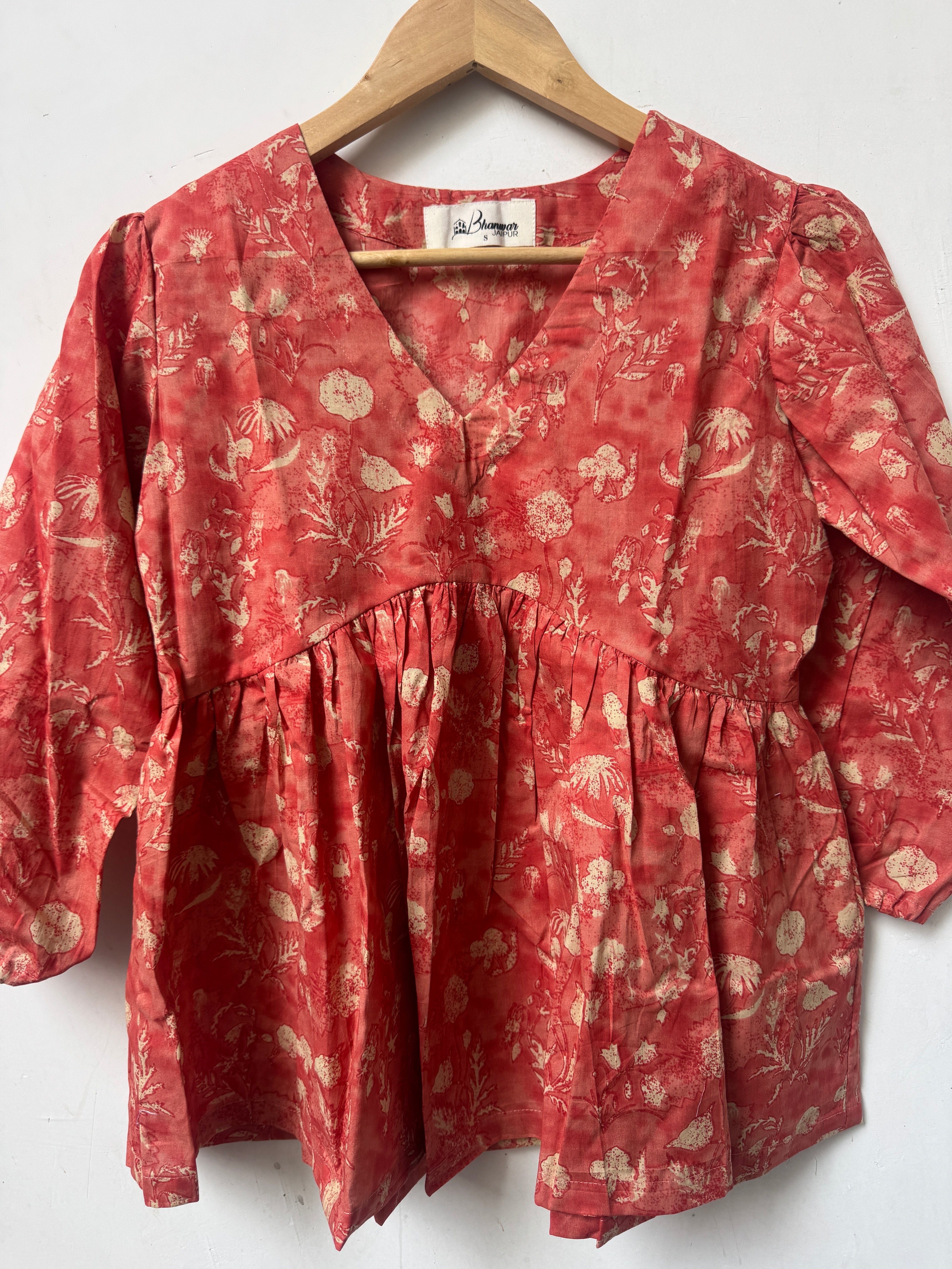 Gulnaar Top | Premium Women's Cotton Peplum Tops