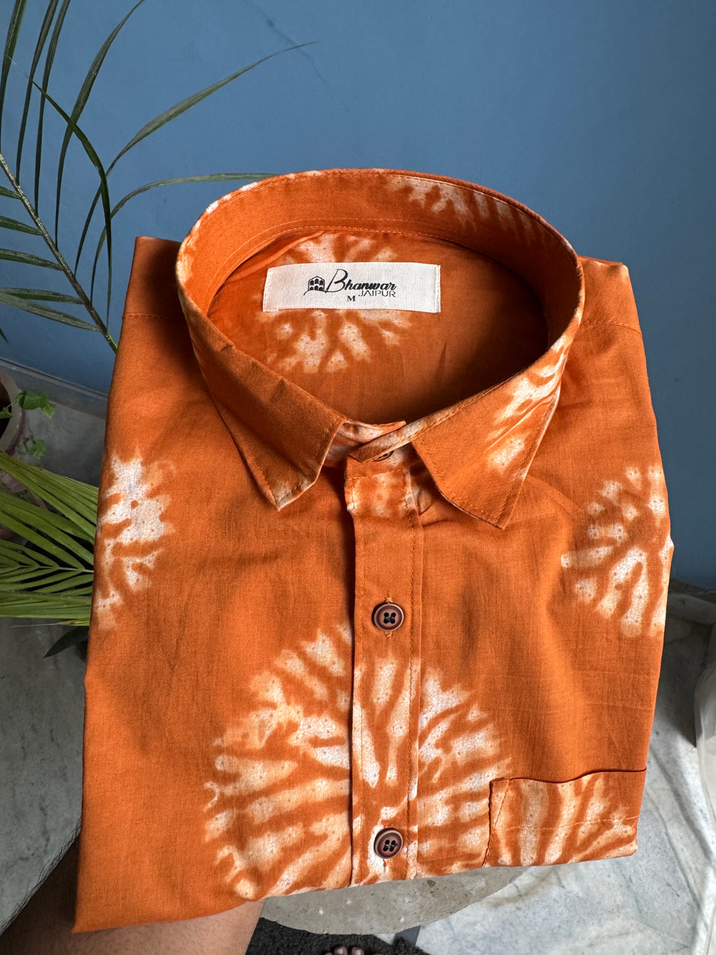 Bloom Tie-Dye | Premium Mens Cotton Shirts