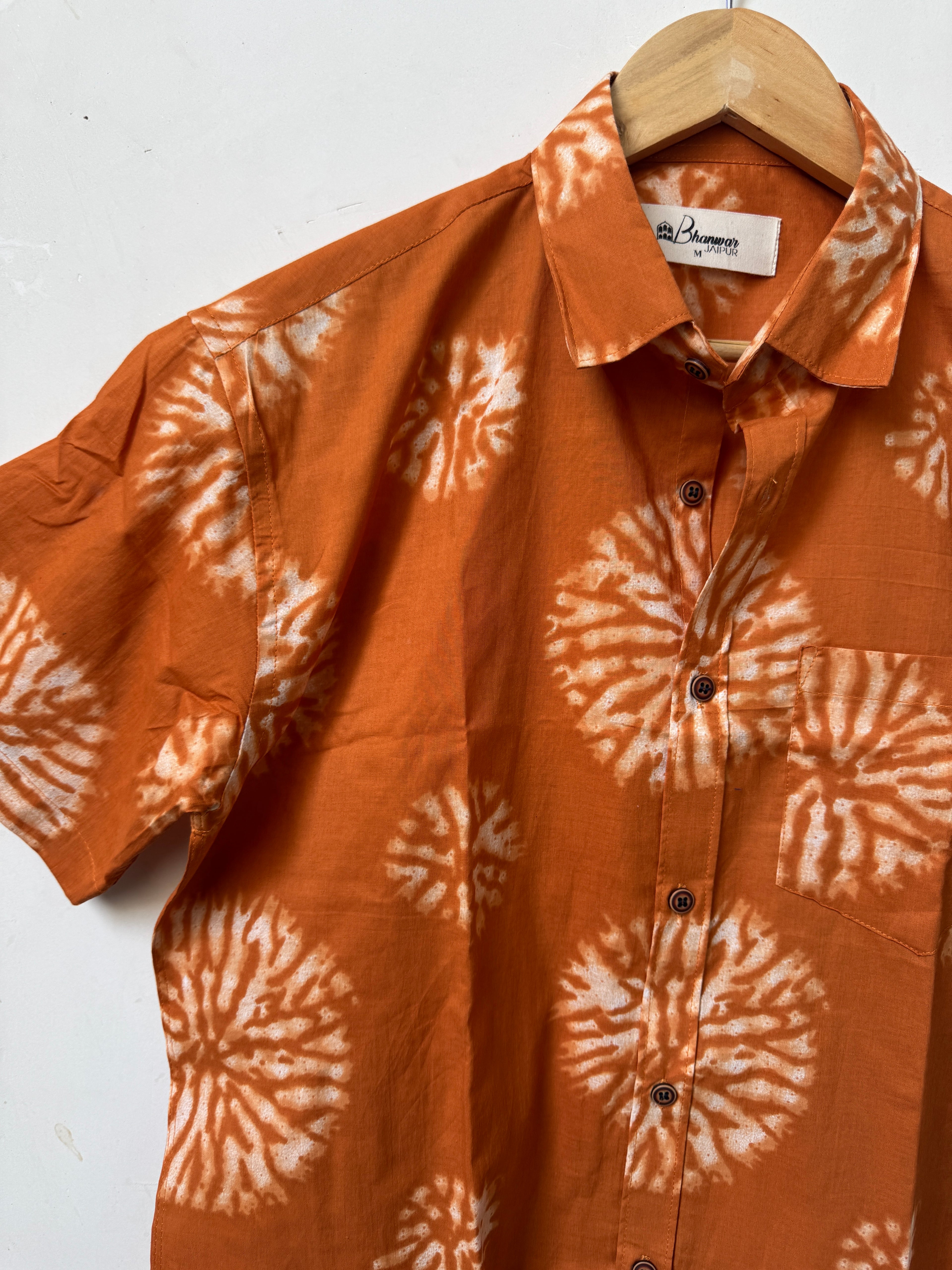 Bloom Tie-Dye | Premium Mens Cotton Shirts