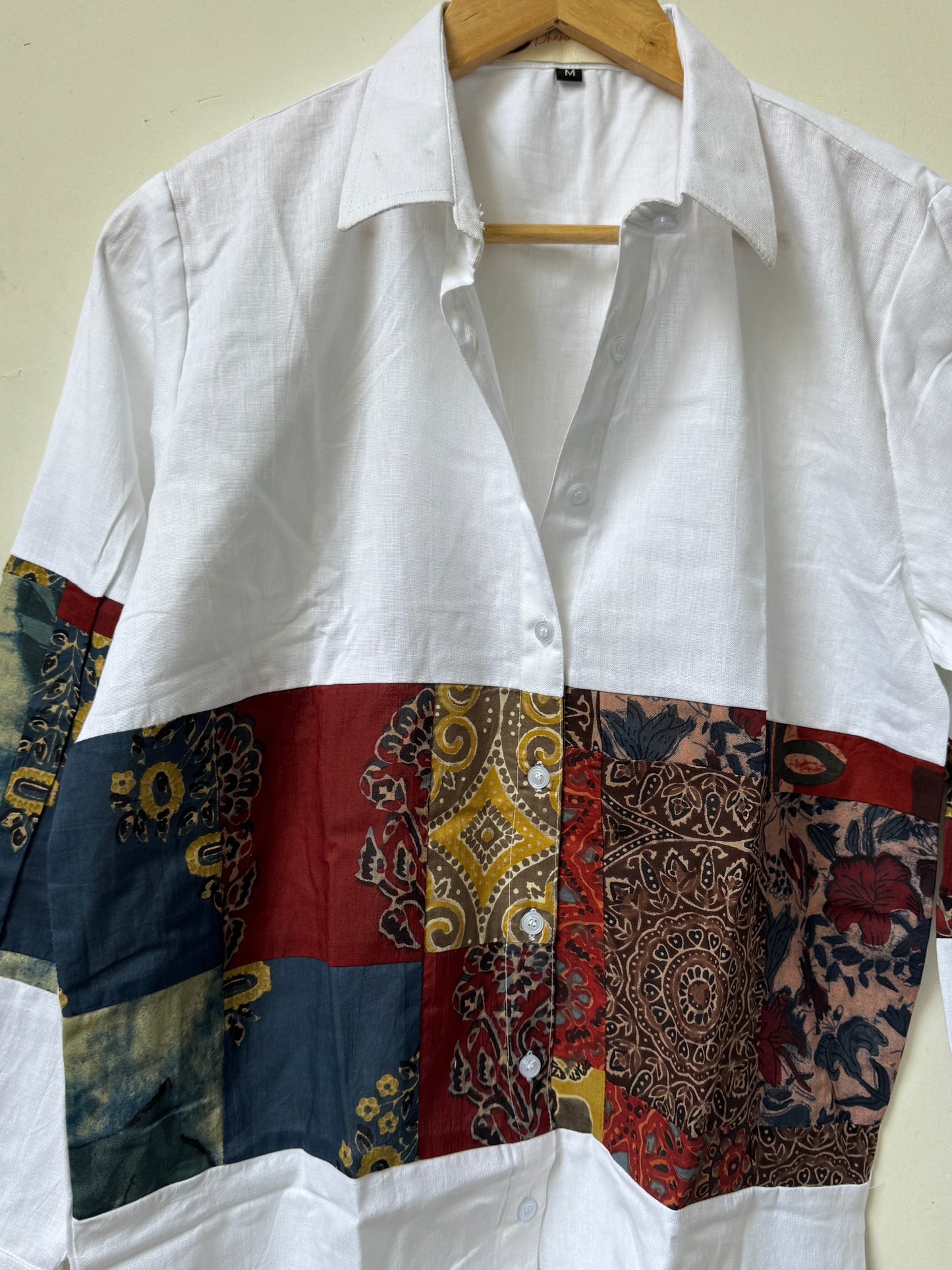 Linen Patch Shirt | Premium Women's Regular Fit Shirts