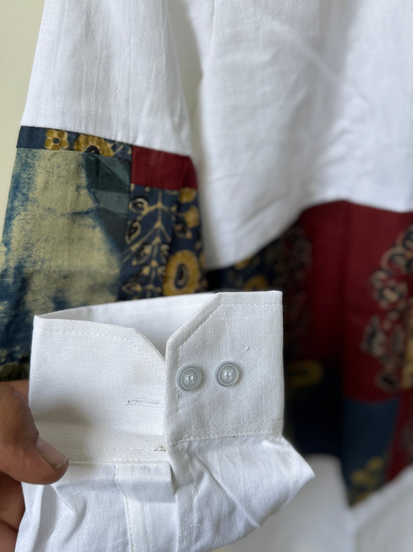 Linen Patch Shirt | Premium Women's Regular Fit Shirts