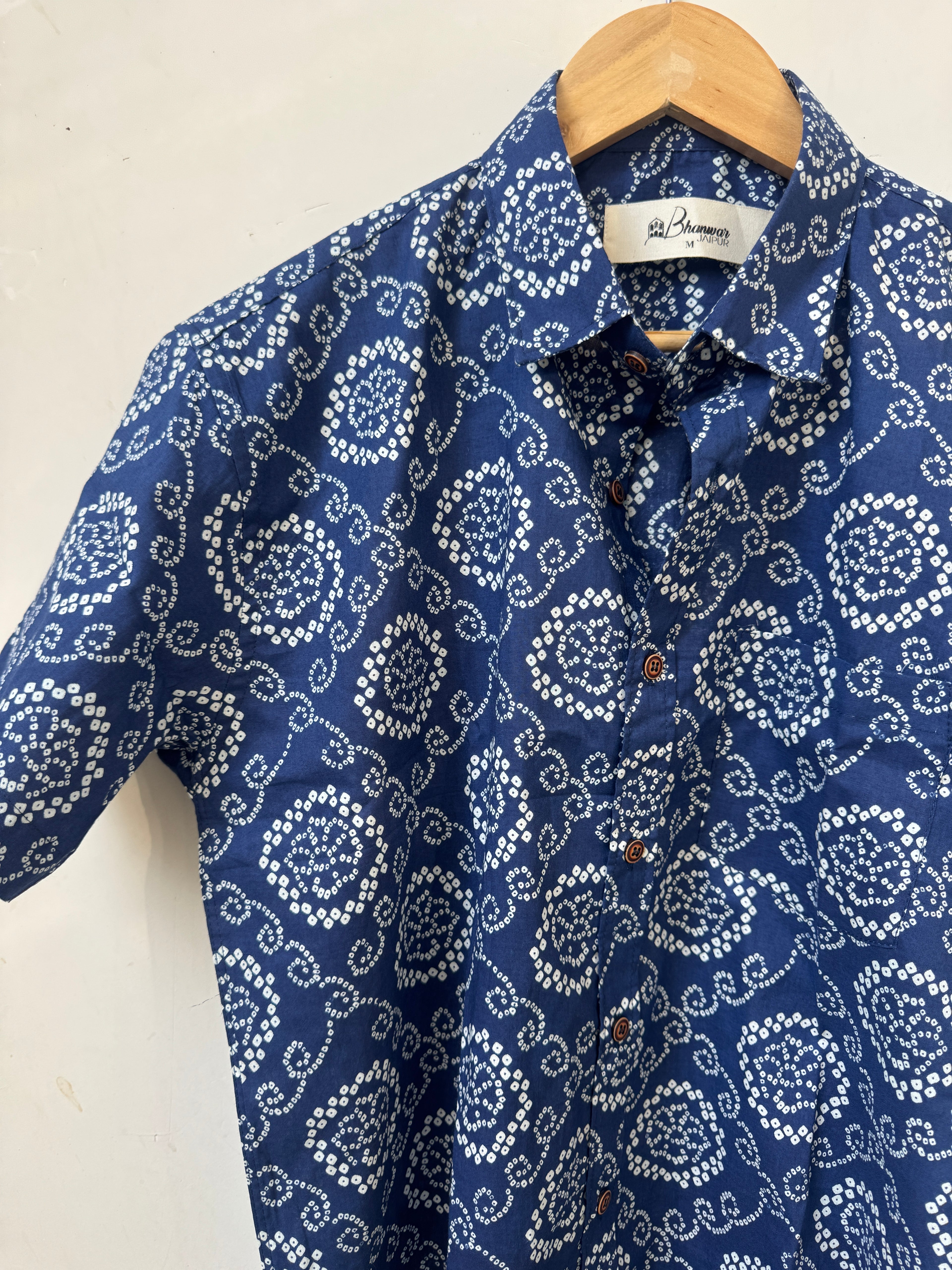 Boho Bandhej | Premium Cotton Half Sleeve Shirts