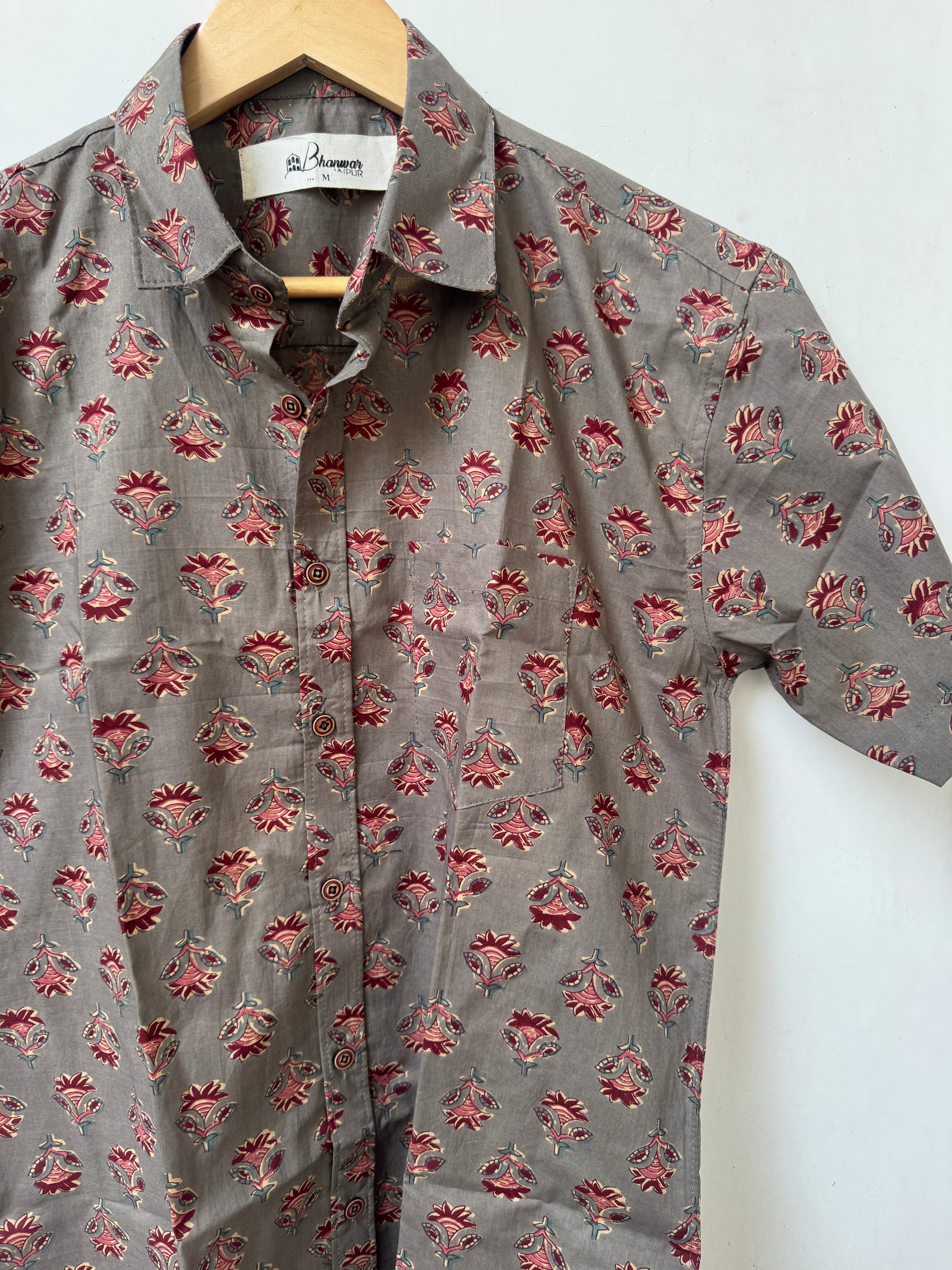 Gulmohar | Premium Cotton Half Sleeves Shirts