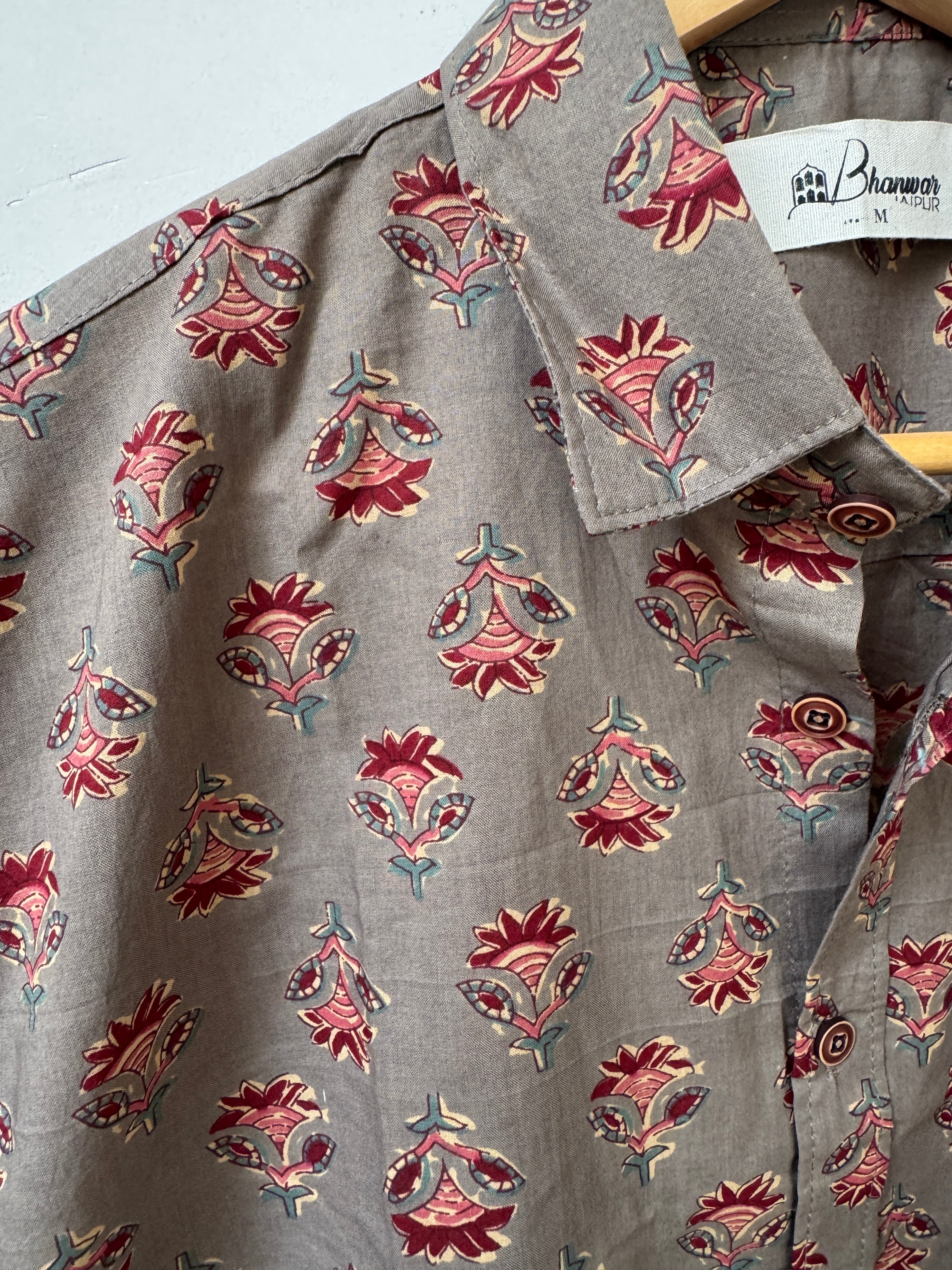 Gulmohar | Premium Cotton Half Sleeves Shirts