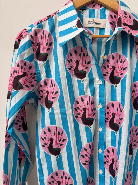Morika | Womens Handblocked Printed Shirts | Straight Fit