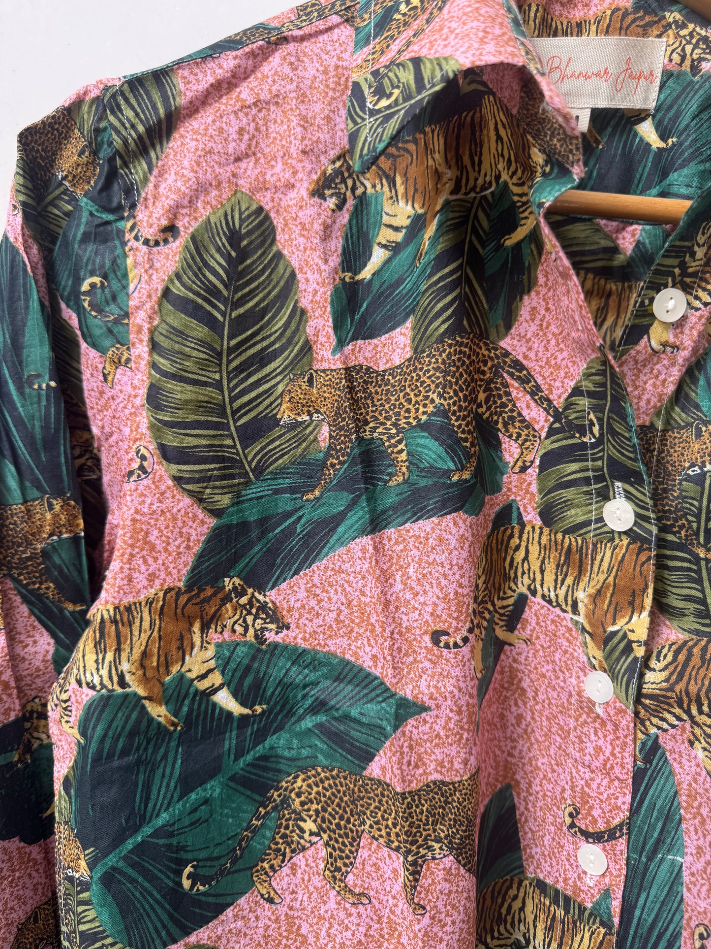 Wild Eden | Womens Pure Cotton Printed Shirts | Straight Fit