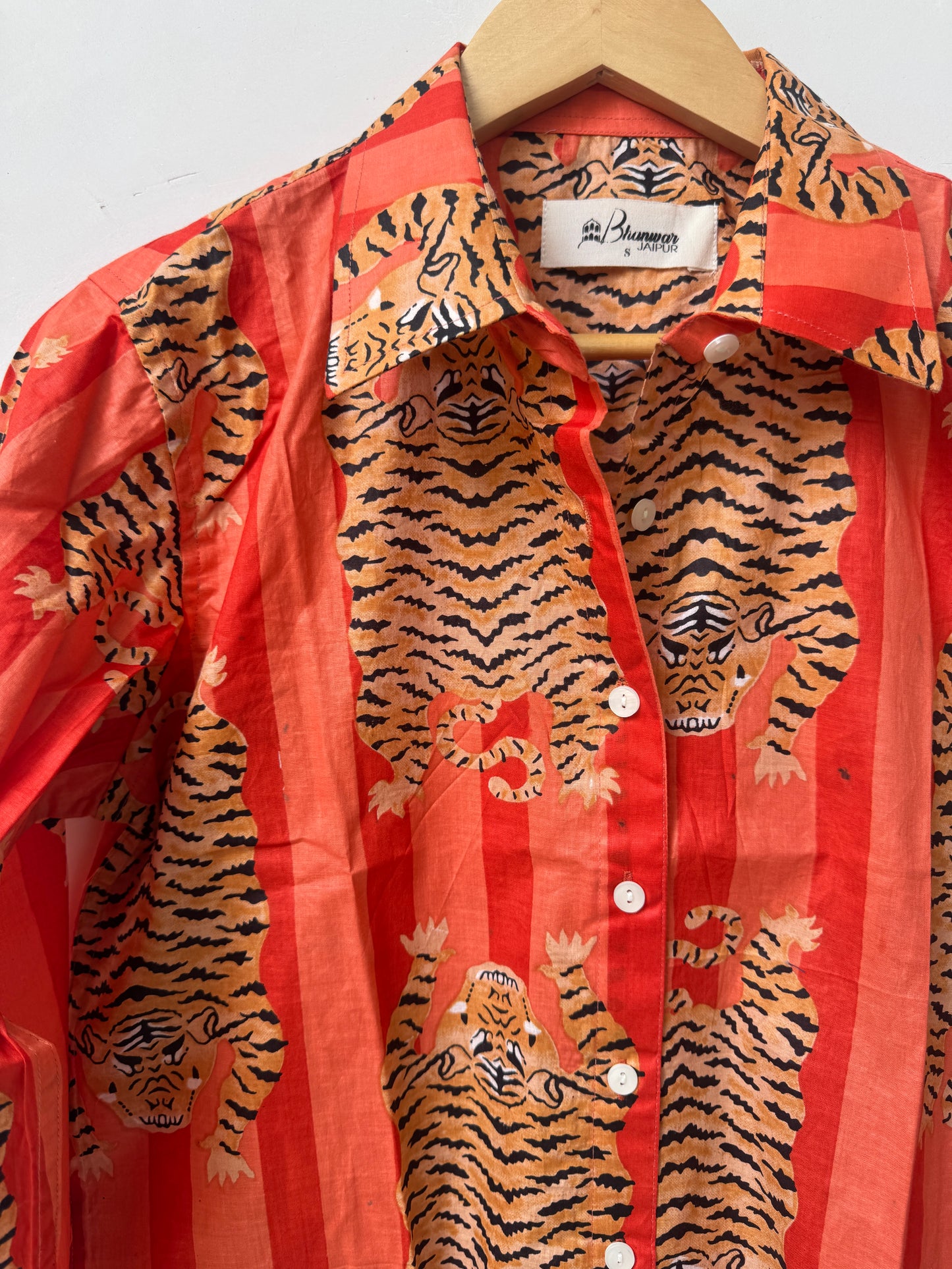 Ranthambore Edit | Women's Pure Cotton Printed Shirts | Straight Fit